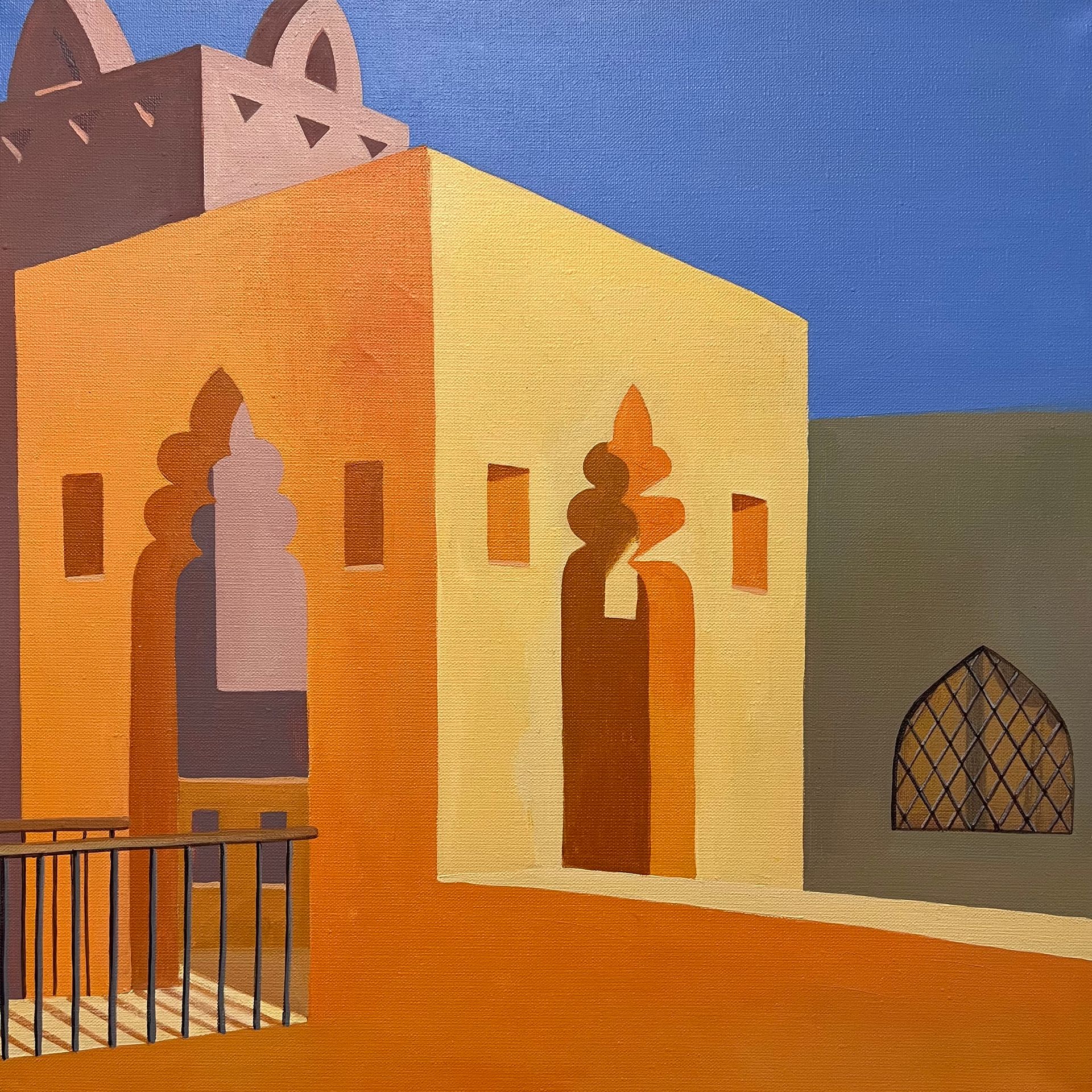 Александра Курьянова (Картина, живопись - 
                  50 x 50 см) 1