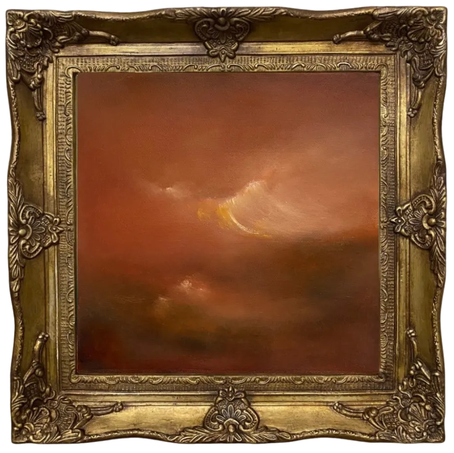 Елена Троянская (Картина, живопись - 
                  42 x 42 см) Epicenter of passion
