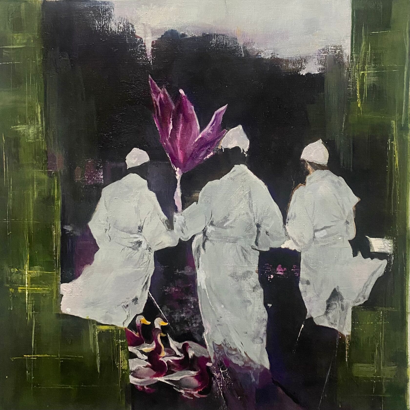 Елена Троянская (Картина, живопись - 
                  50 x 50 см) Архитекторы душ
