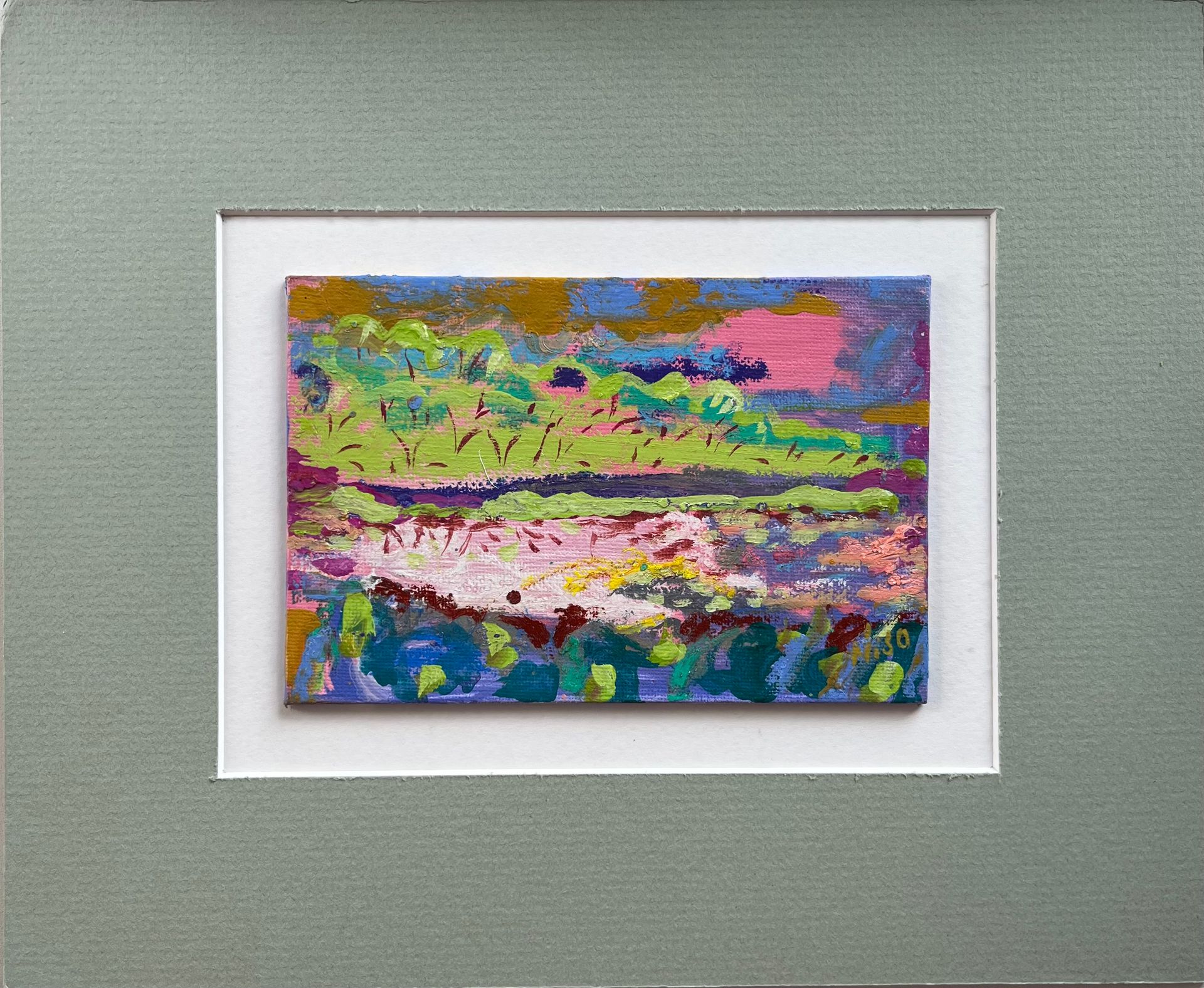 Нисо Атаханова (Авторская графика - 
                  27 x 23 см) Весна