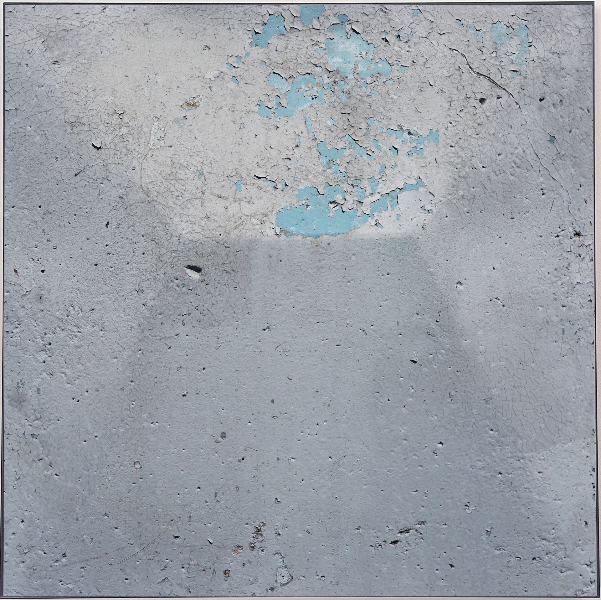 Игорь Поносов (Фотография - 
                  43 x 43 см) Из серии "Картография забора"