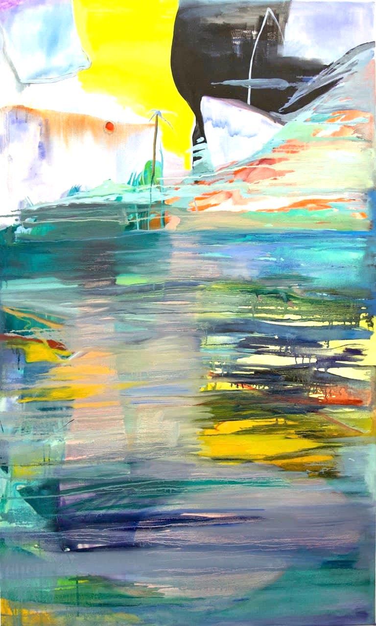 Кристина Аксентова (Картина, живопись - 
                  91 x 152 см) Deep water