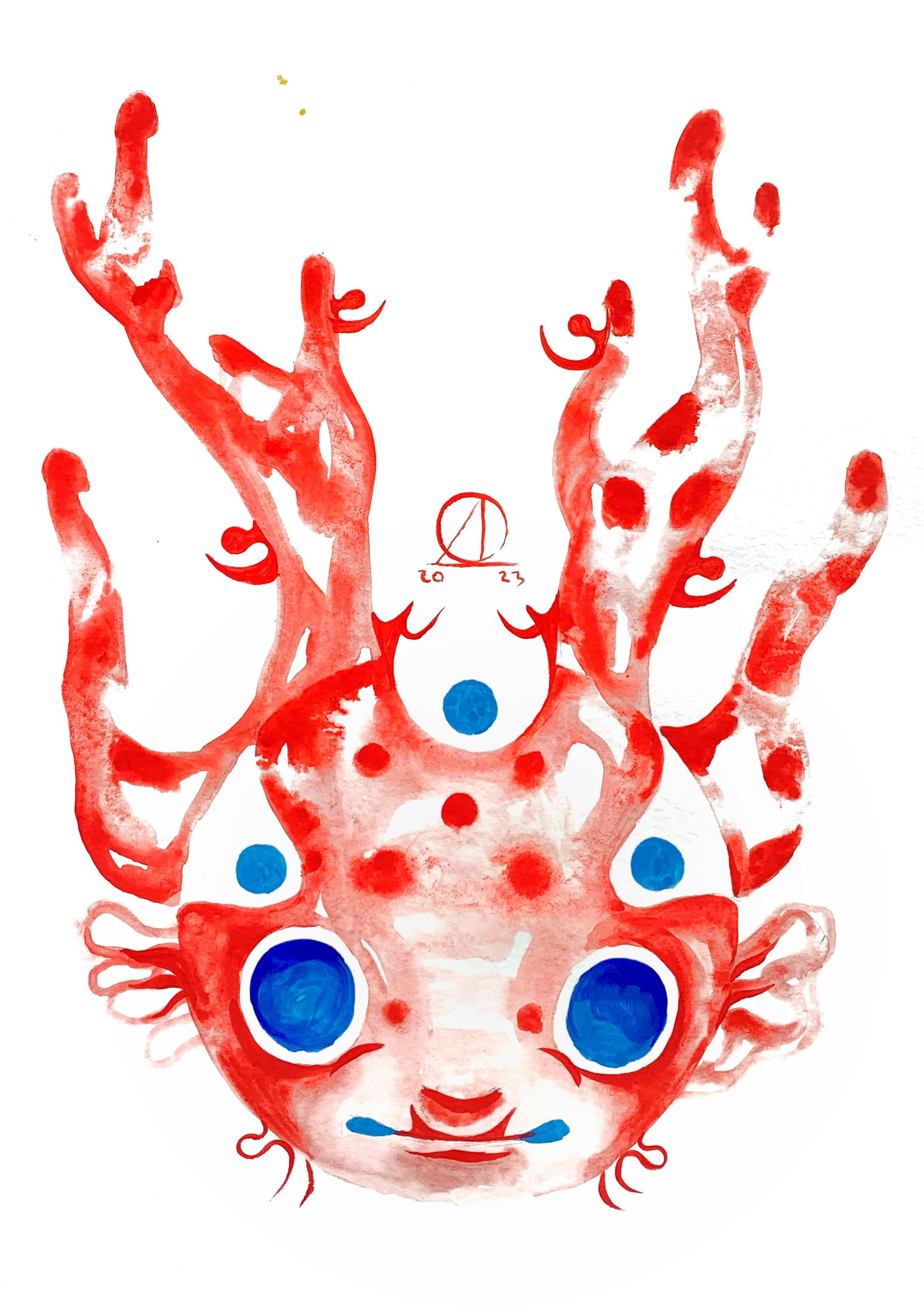 Дмитрий Филимонов (Авторская графика - 
                  29 x 21 см) Octopus
