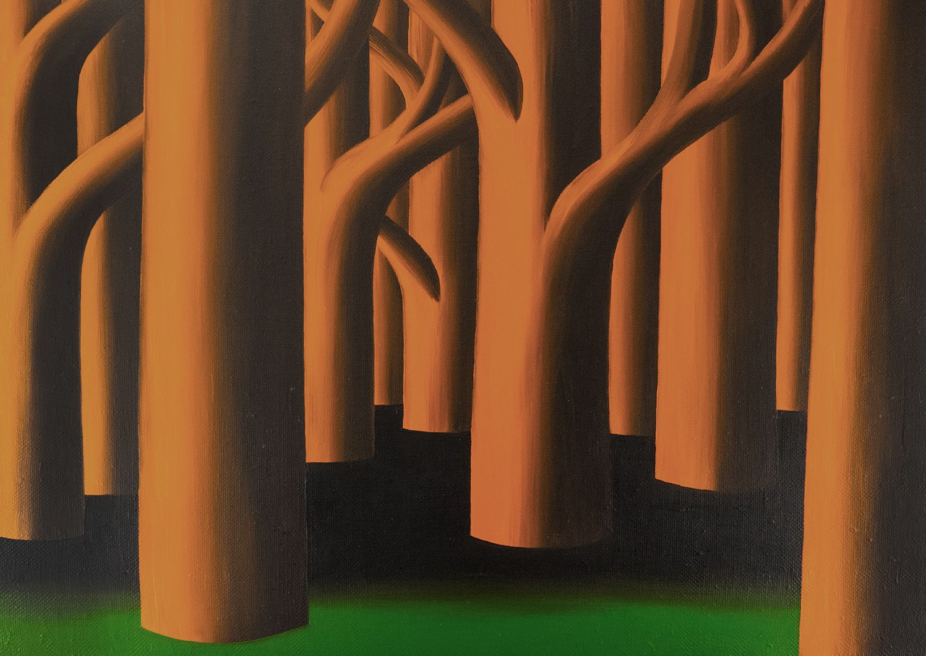 Олег Хвостов (Картина, живопись - 
                  80 x 60 см) Лесной пейзаж