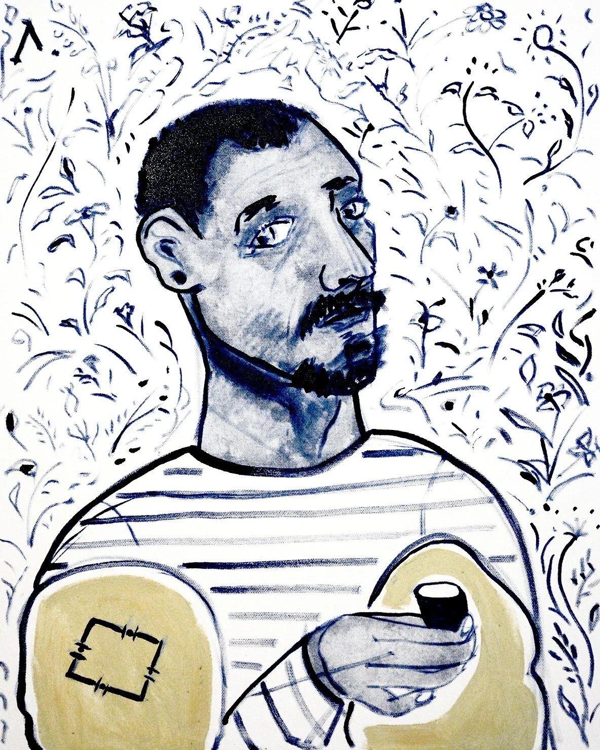 Степан Лысенко (Картина, живопись - 
                  40 x 50 см) Внутри коробки 2