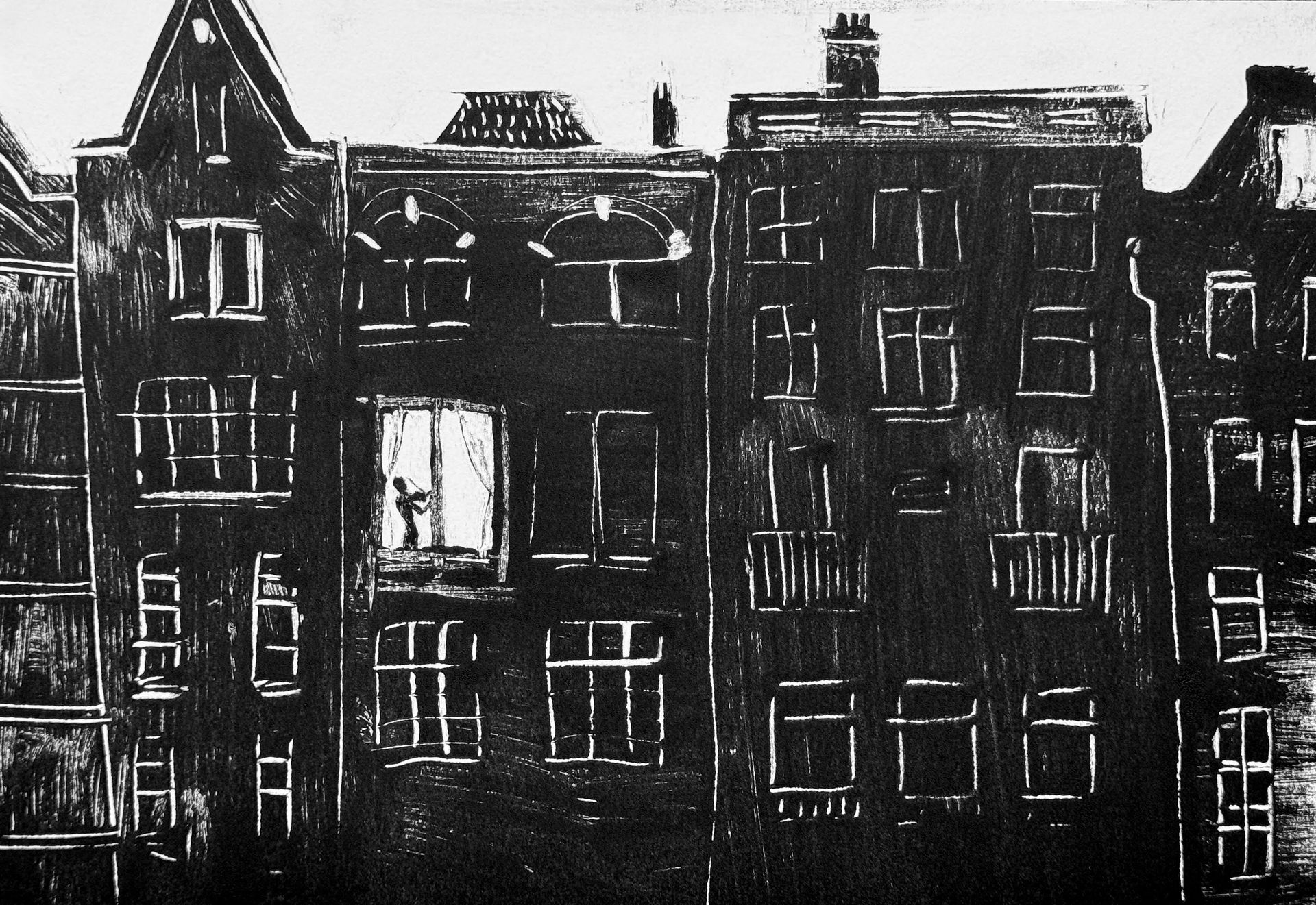 Дарья Краплак (Графика печатная - 
                  29 x 21 см) Violin