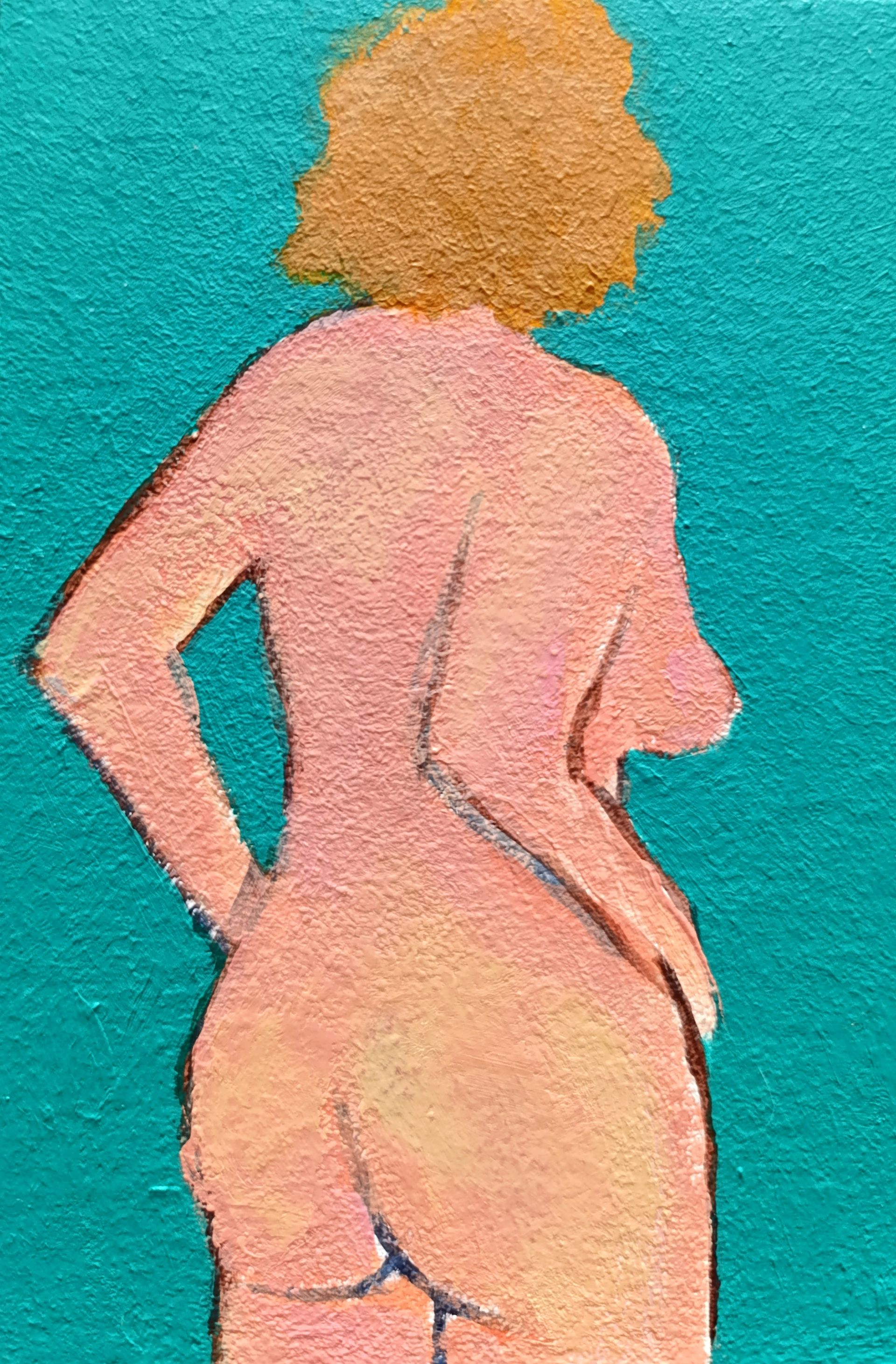 Дарья Петухова (Авторская графика - 
                  10 x 15 см) Натурщица