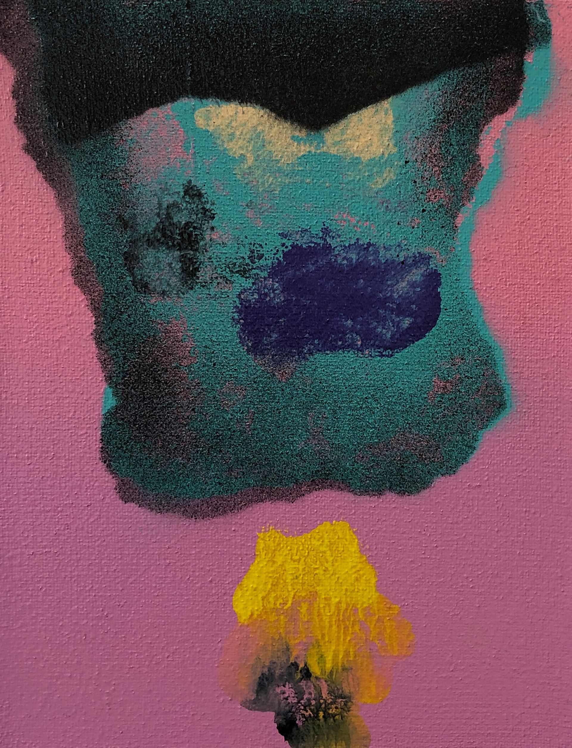 Леша Мелки (Картина, живопись - 
                  16 x 23 см) CRUMPLED
