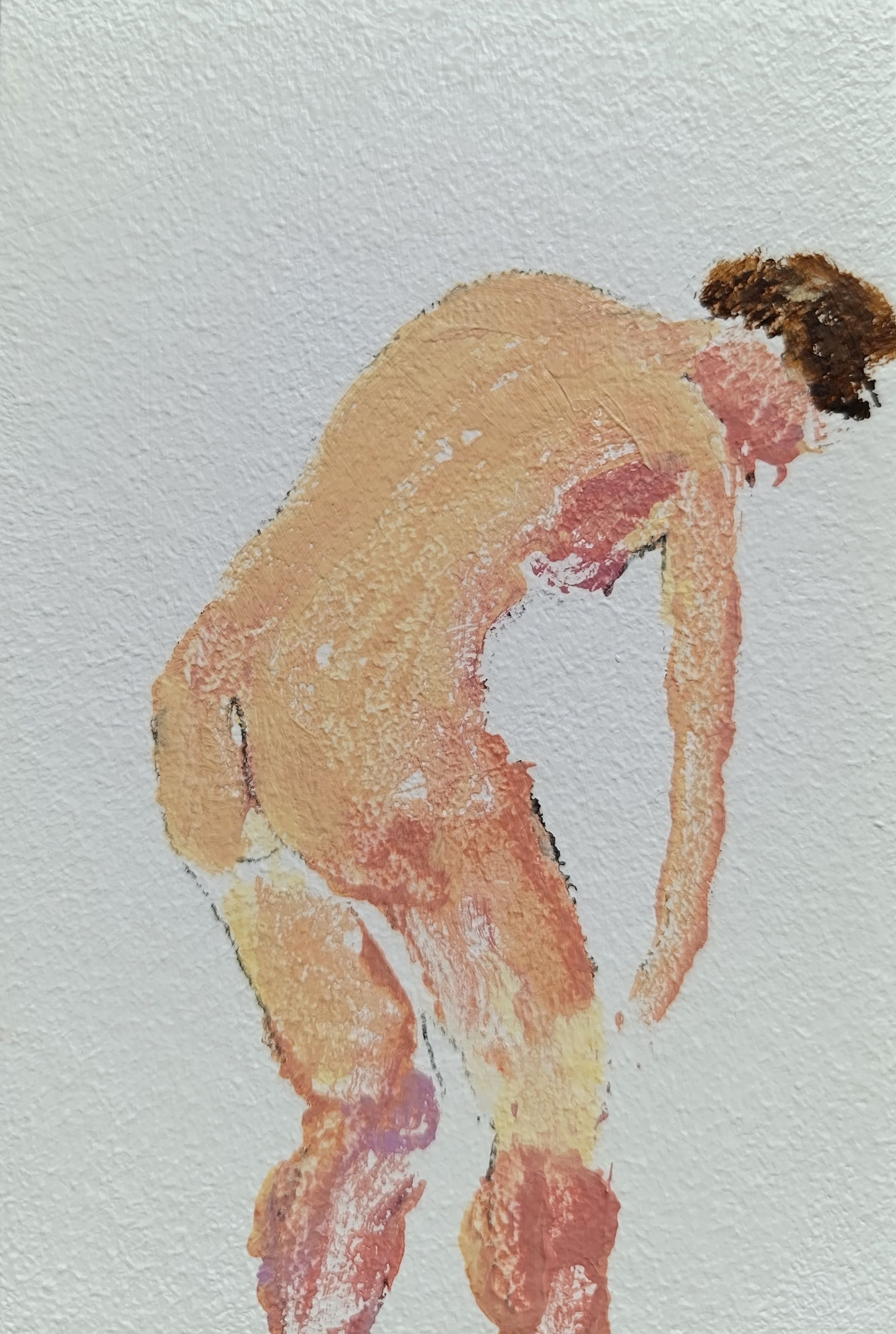 Дарья Петухова (Авторская графика - 
                  10 x 15 см) Натурщица