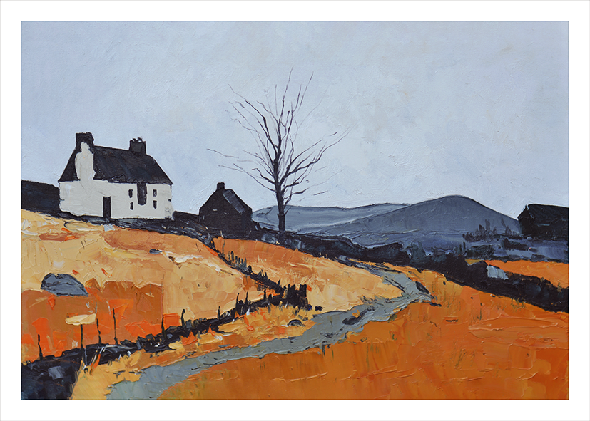 Анастасия Бабынина (Графика печатная - 
                  70 x 50 см) Рожь