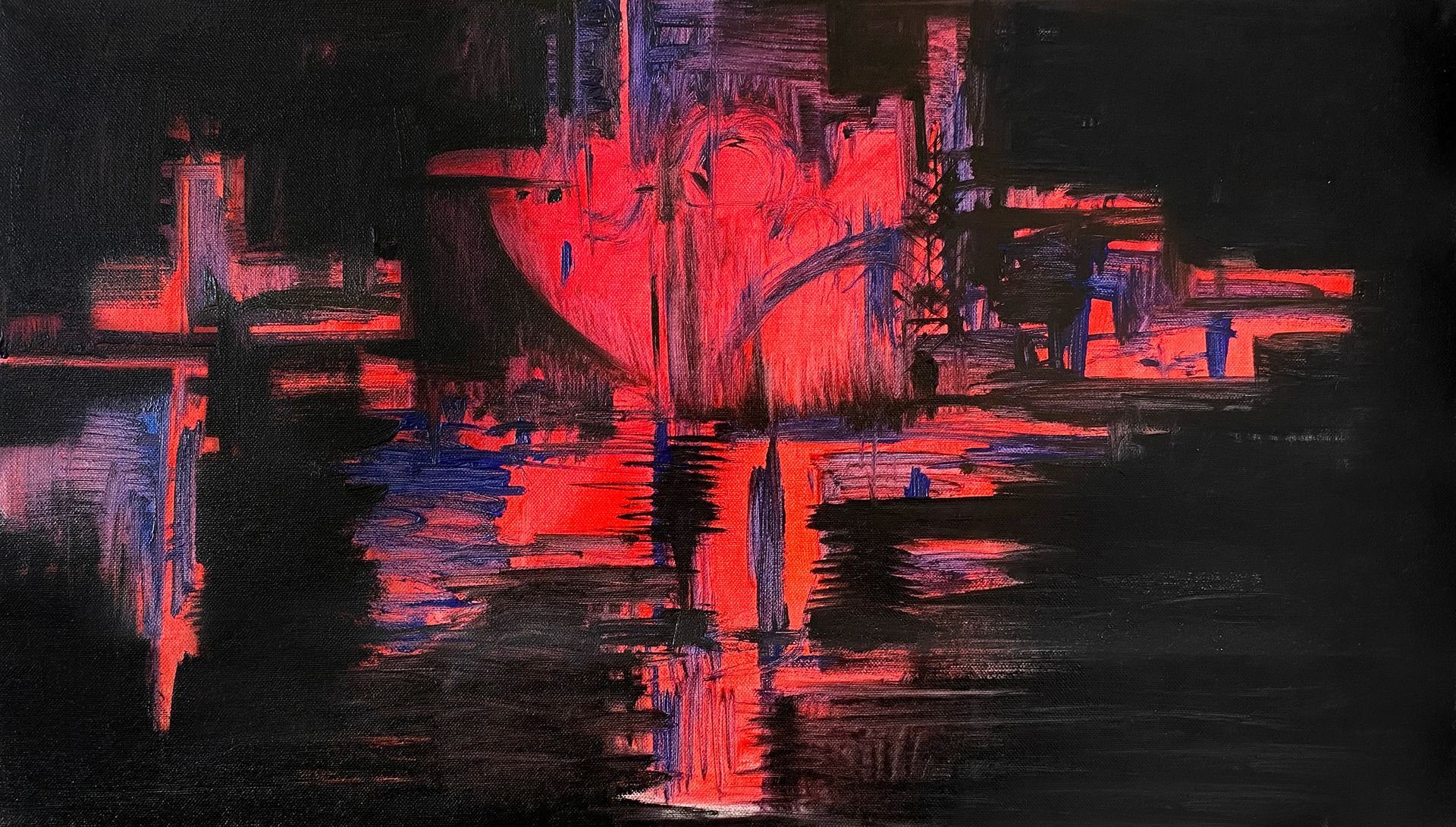 Anna Gorn (Картина, живопись - 
                  69 x 39 см) Untitled