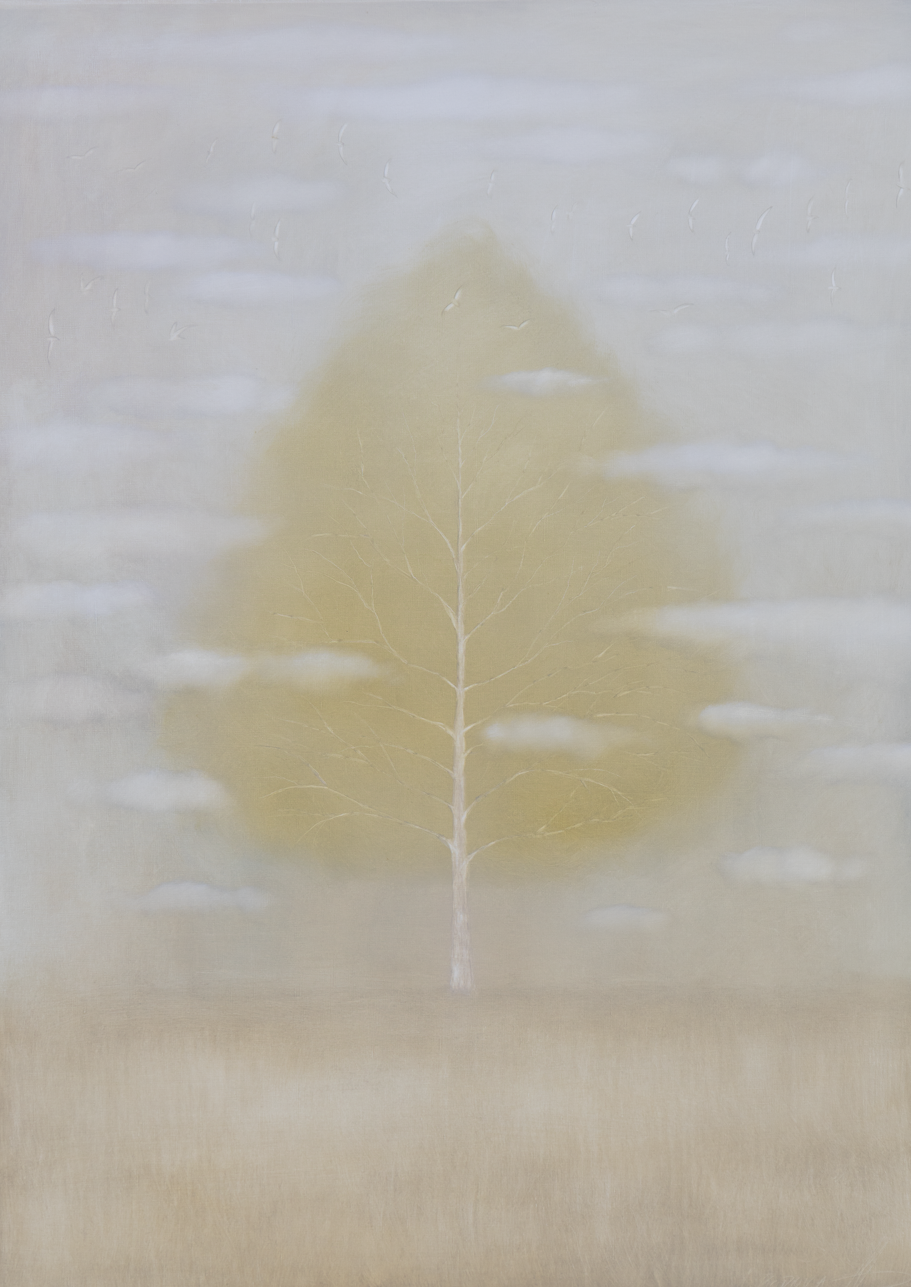 Анастасия Попова (Картина, живопись - 
                  100 x 140 см) Посадить дерево