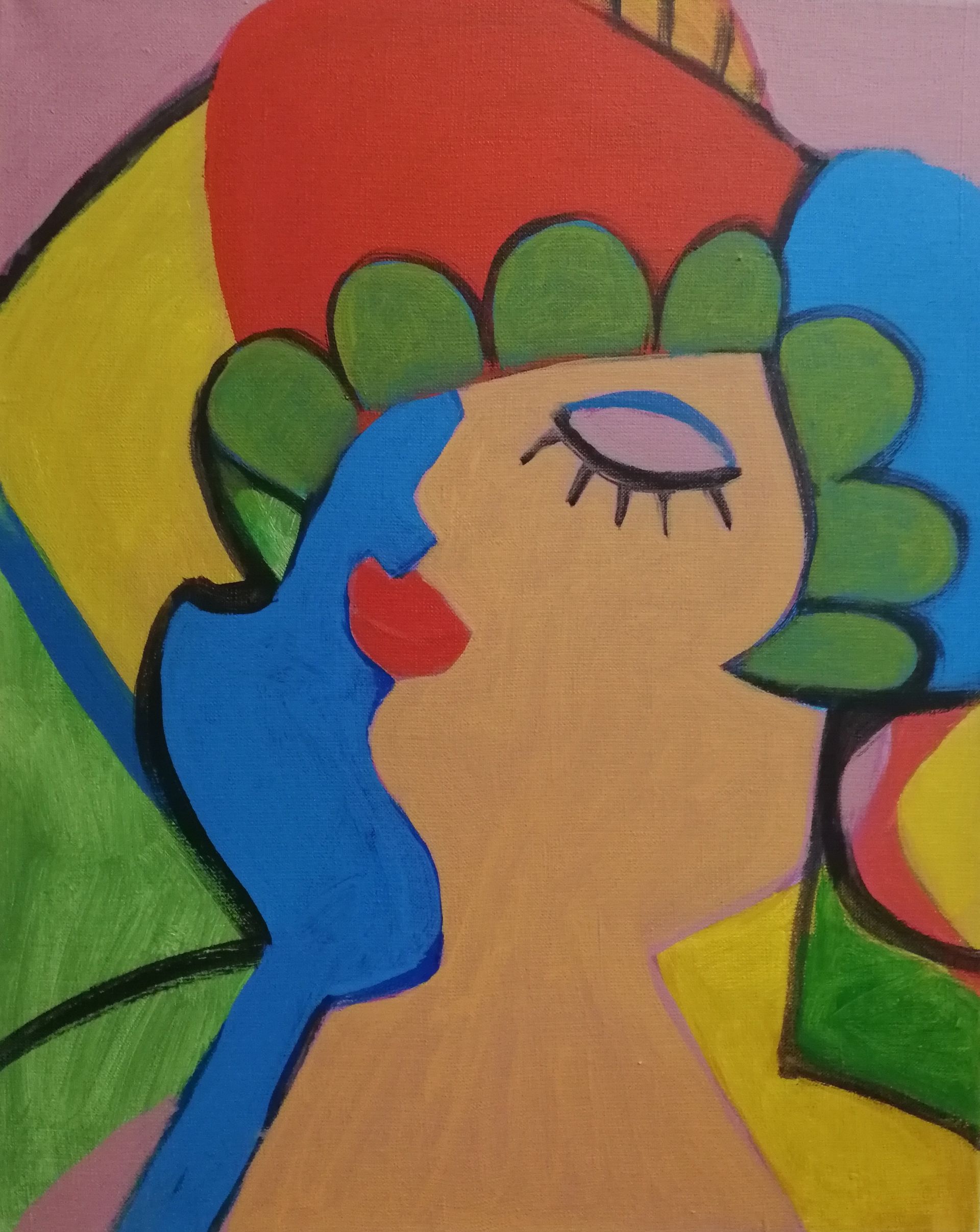 Елена Науширванова (Картина, живопись - 
                  40 x 50 см) Без названия