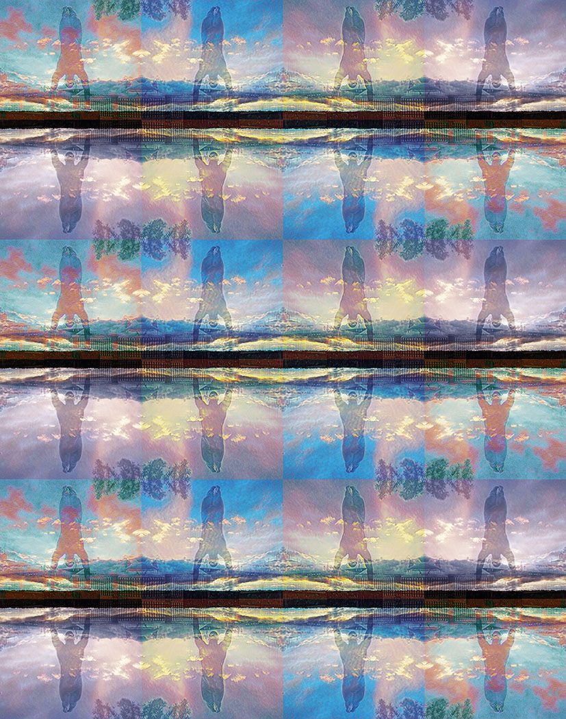 Лариса Корж (Графика цифровая (принты) - 
                  40 x 30 см) Атлет-2