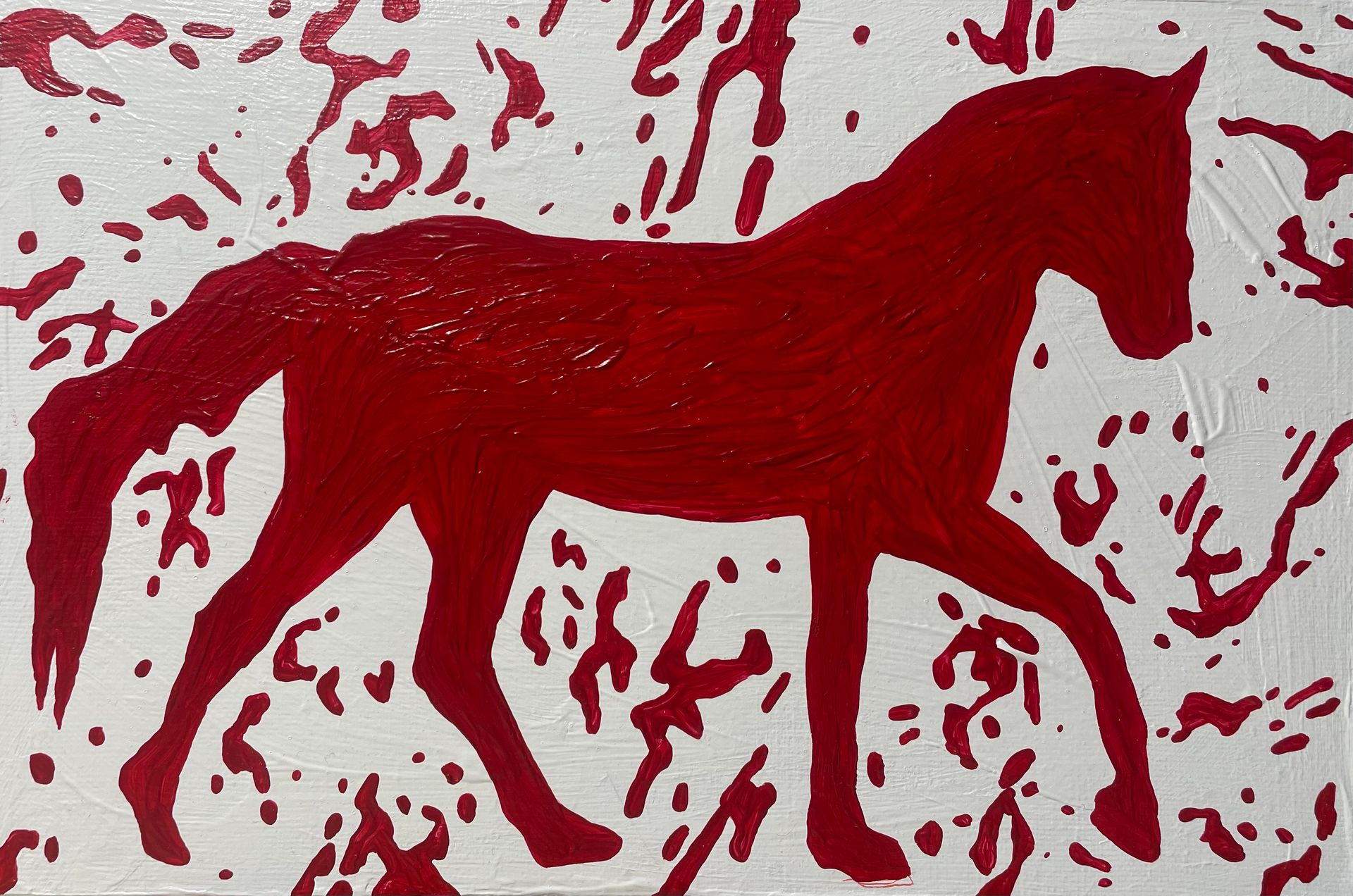 Виктория Никулочкина (Картина, живопись - 
                  30 x 20 см) Лошадка