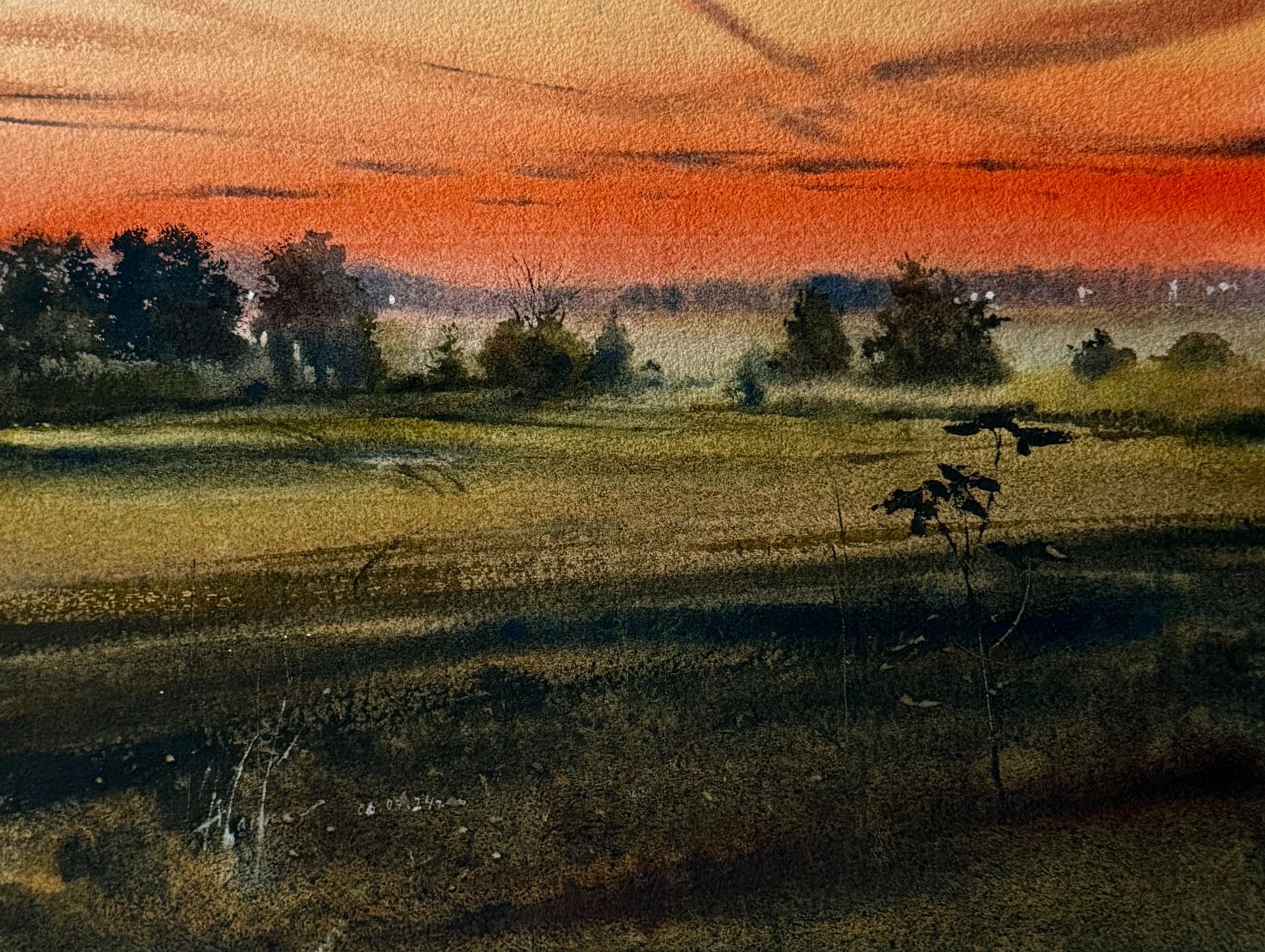 Жанна Губина (Авторская графика - 
                  38 x 28 см) Родина