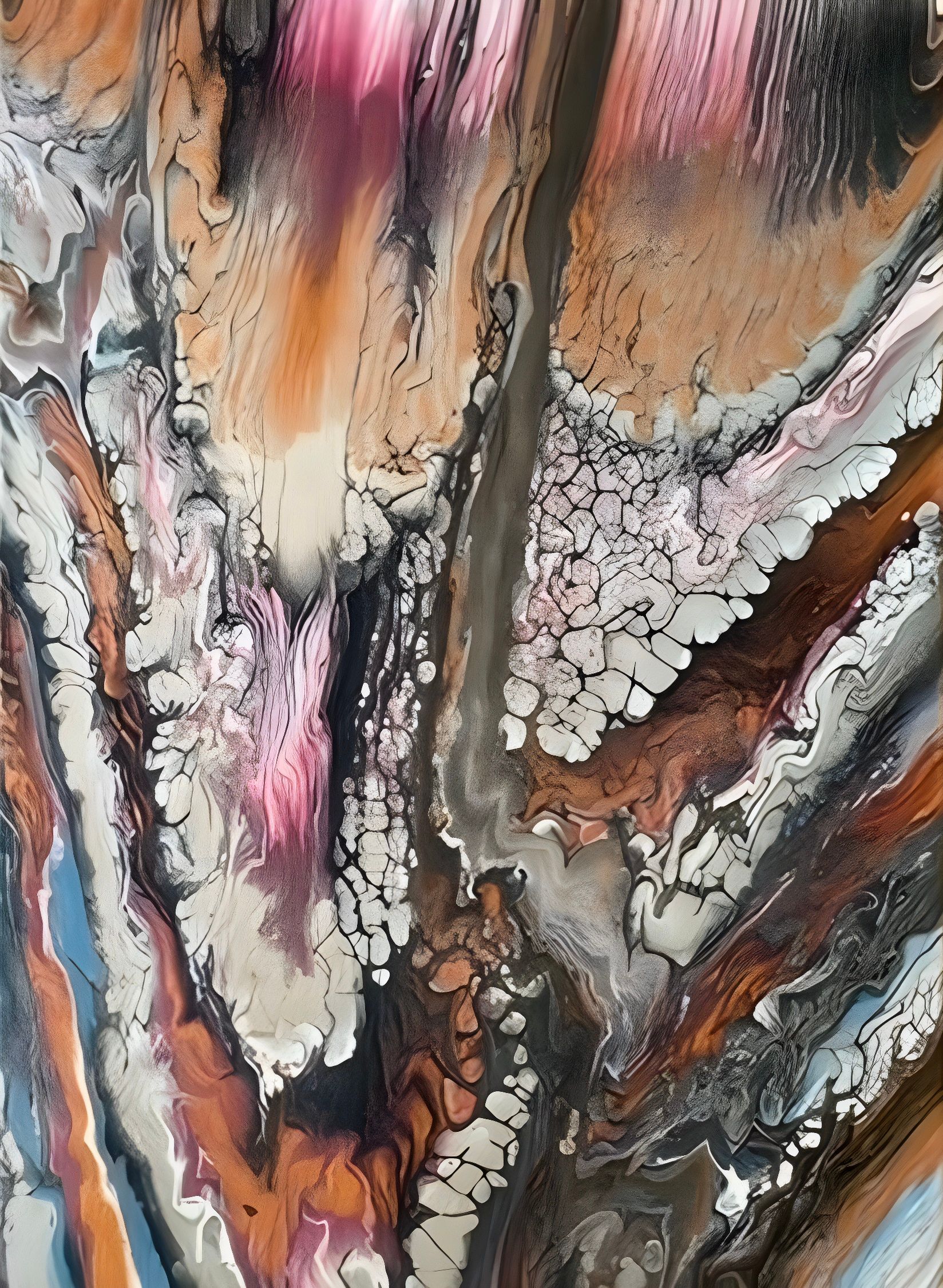 Елена Казанская (Картина, живопись - 
                  60 x 80 см) Медные глубины