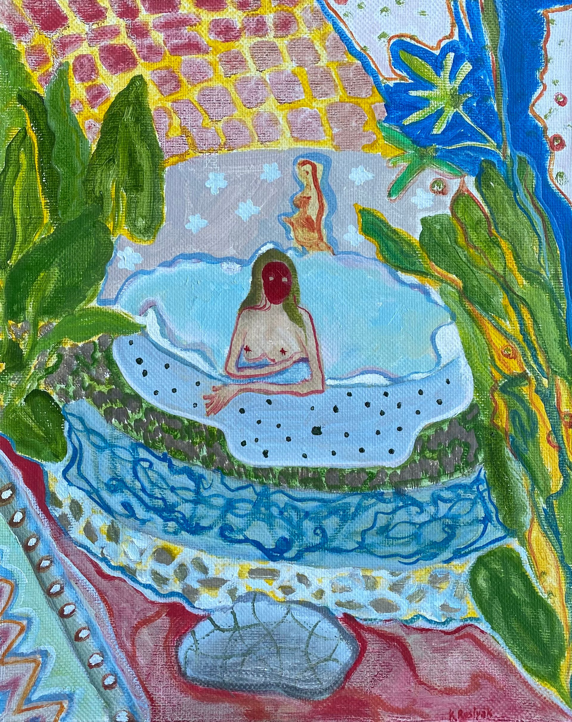 Каролина Росляк (Картина, живопись - 
                  40 x 50 см) Масочка