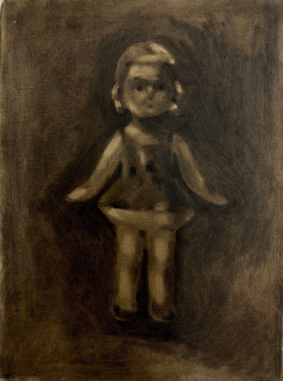 Кристина Пуршина (Картина, живопись - 
                  30 x 40 см) Куколка