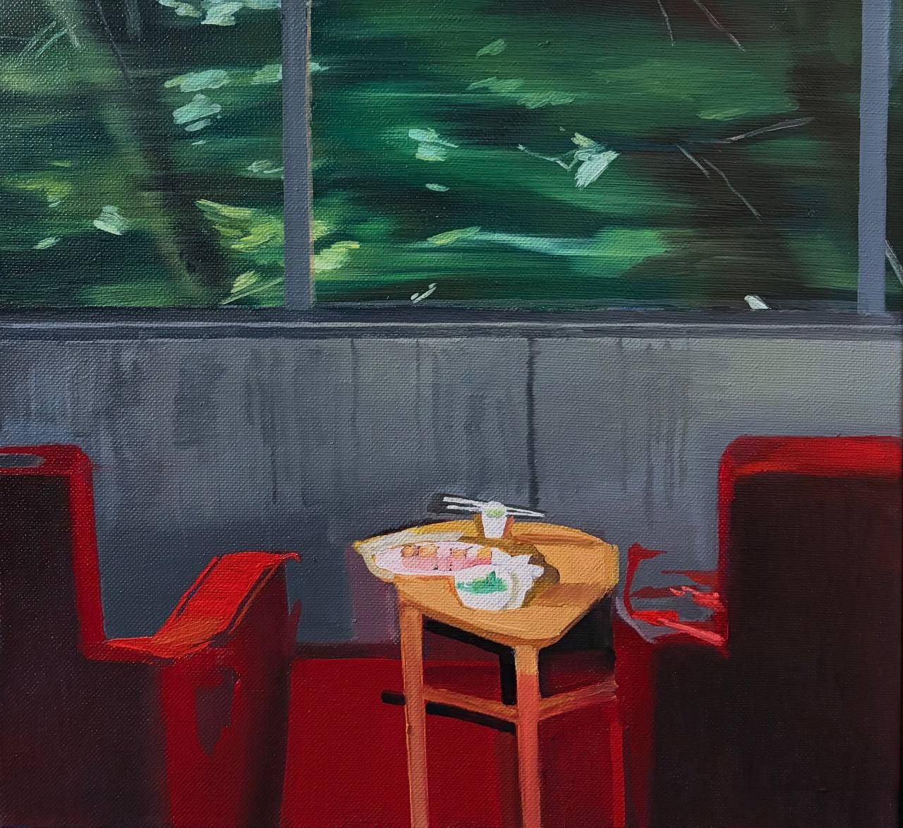 Вероника Федорцова (Картина, живопись - 
                  45 x 42 см) Отдых