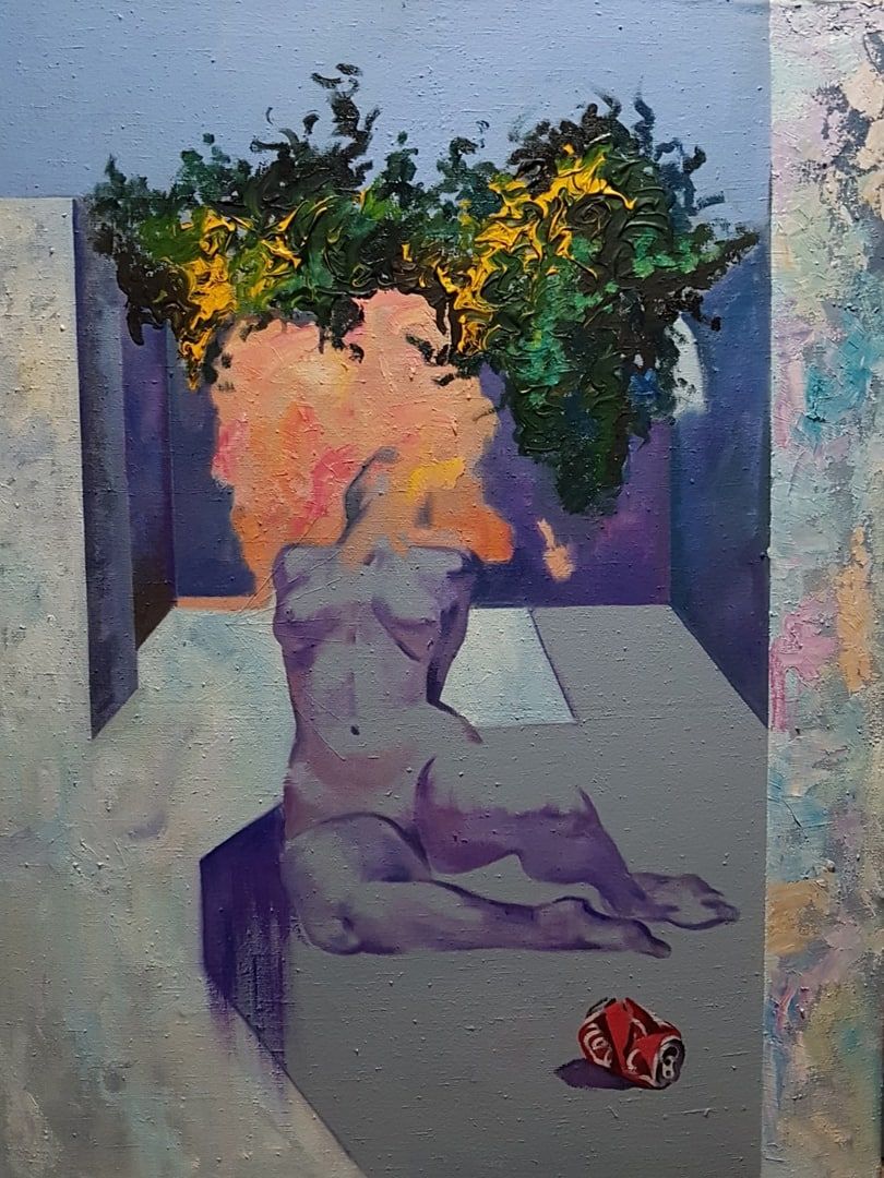 Александра Ефимова (Картина, живопись - 
                  85 x 110 см) Жара