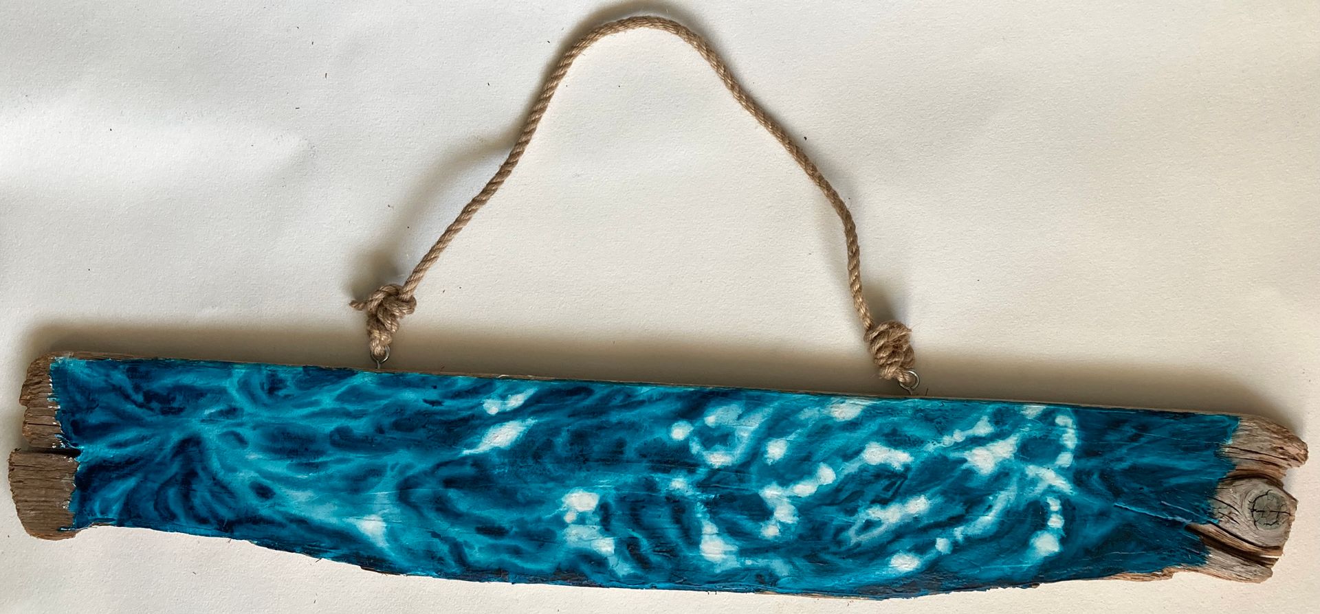 Валерия Головенкина (Объект - 
                  77 x 35 см) Teal Sea — SEAWOOD