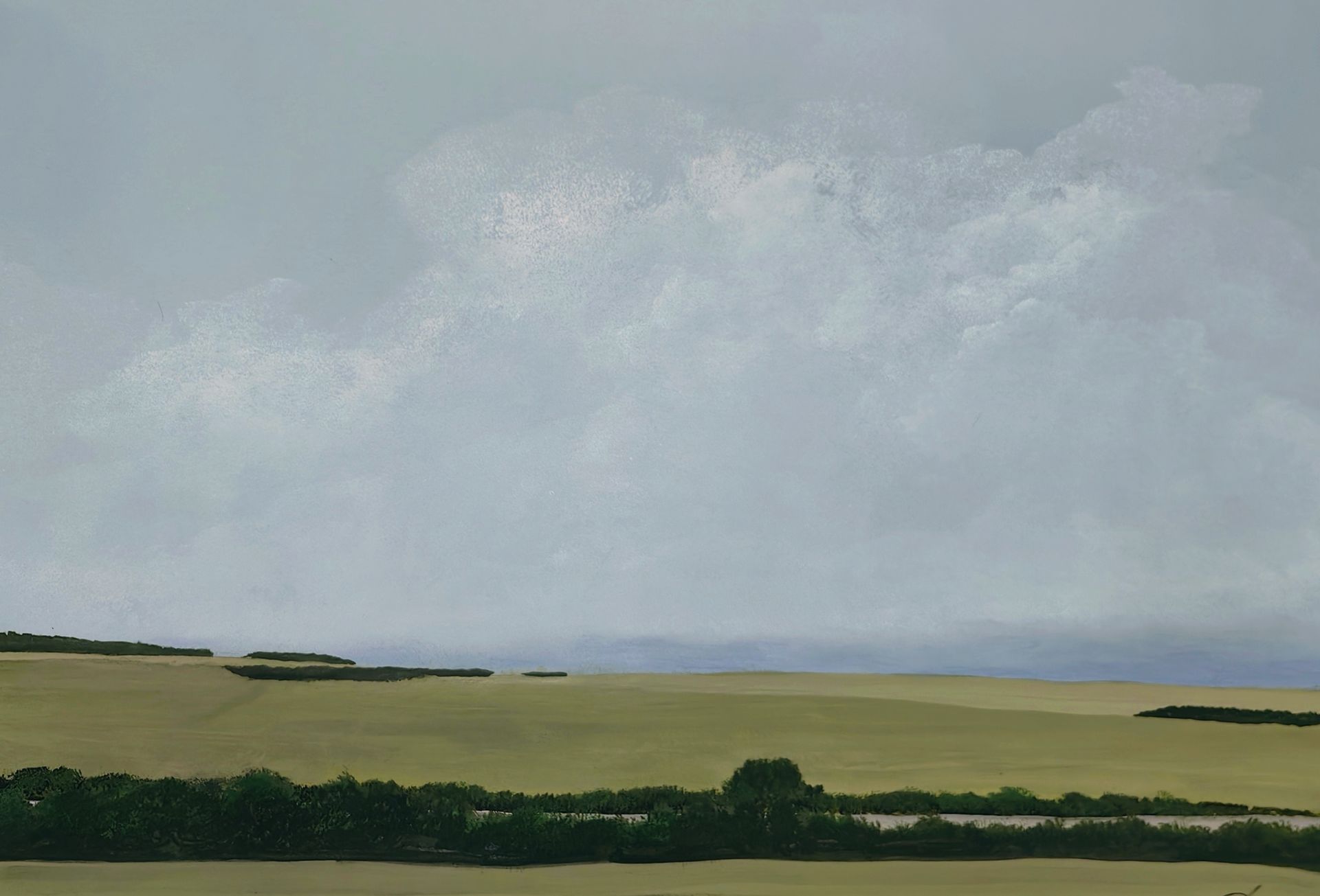 Никита Лобачёв (Картина, живопись - 
                  100 x 70 см) По дороге к морю