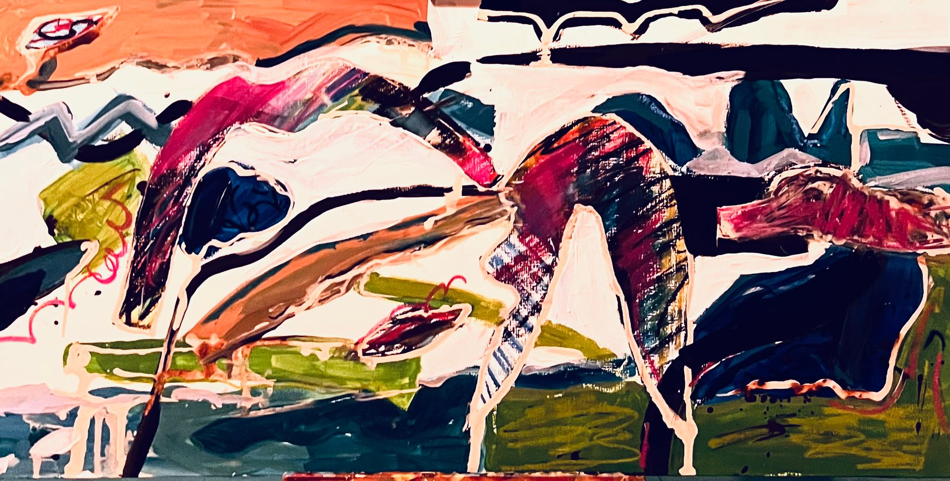 Кира Мрик (Картина, живопись - 
                  80 x 40 см) Не тревожься
