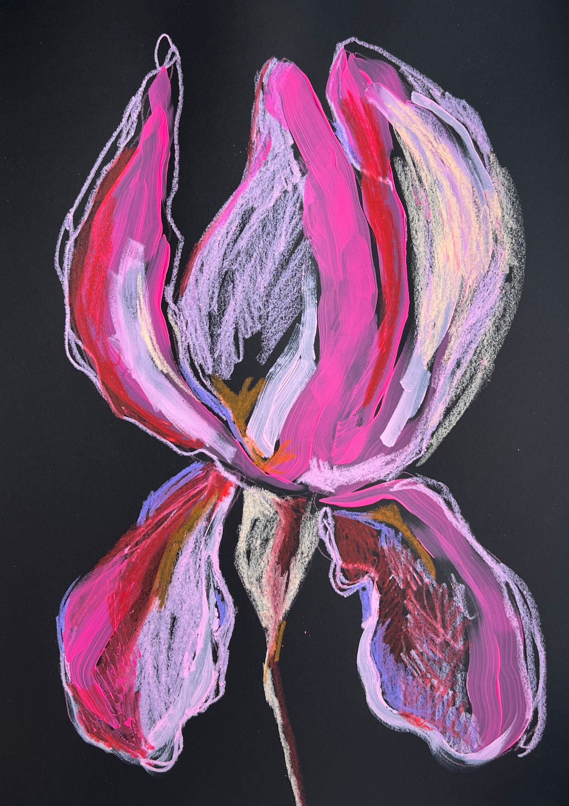 Инна Сумина (Авторская графика - 
                  29.7 x 42 см) Розовый