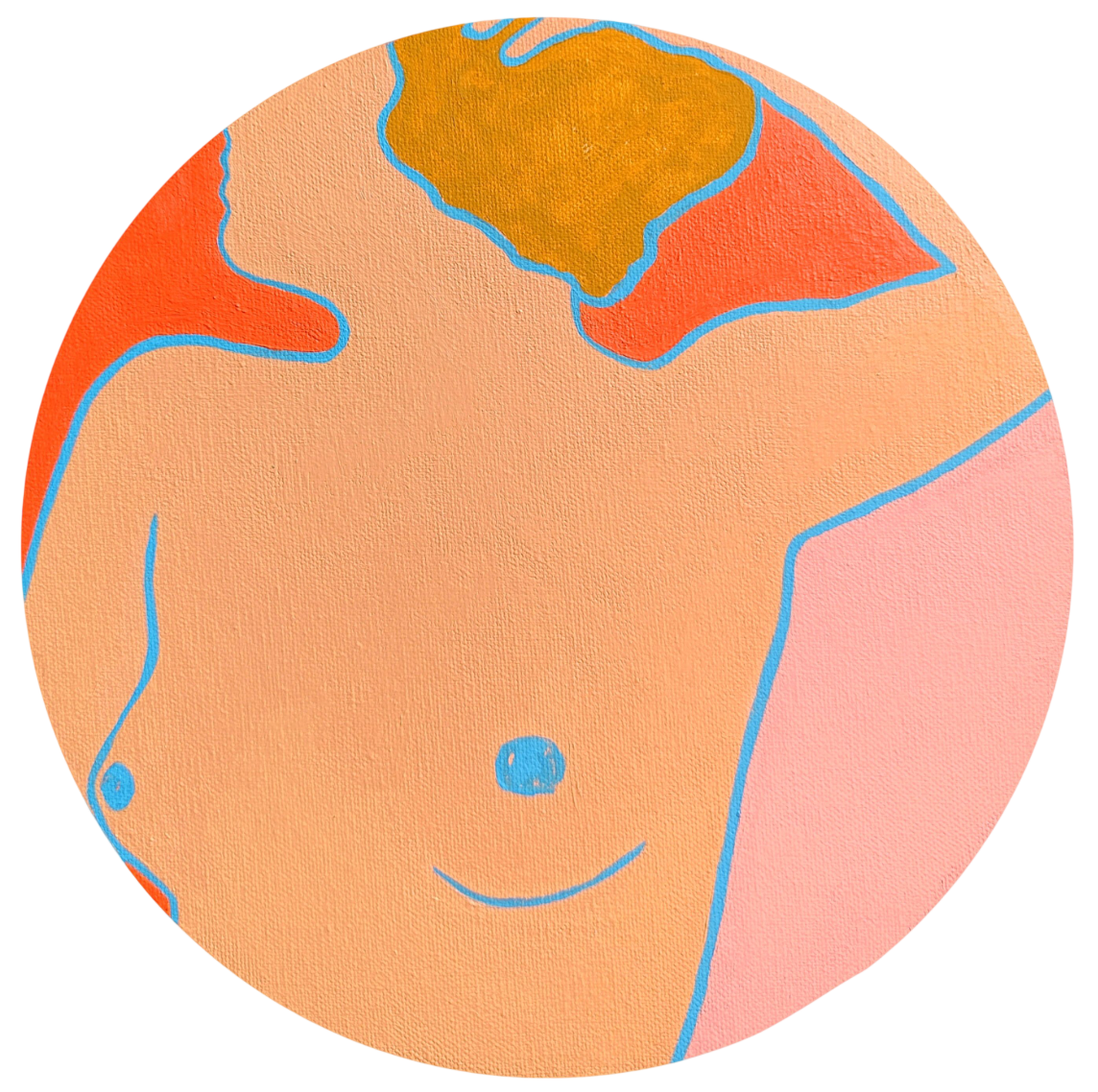 Дарья Петухова (Картина, живопись - 
                  30 x 30 см) Натурщица