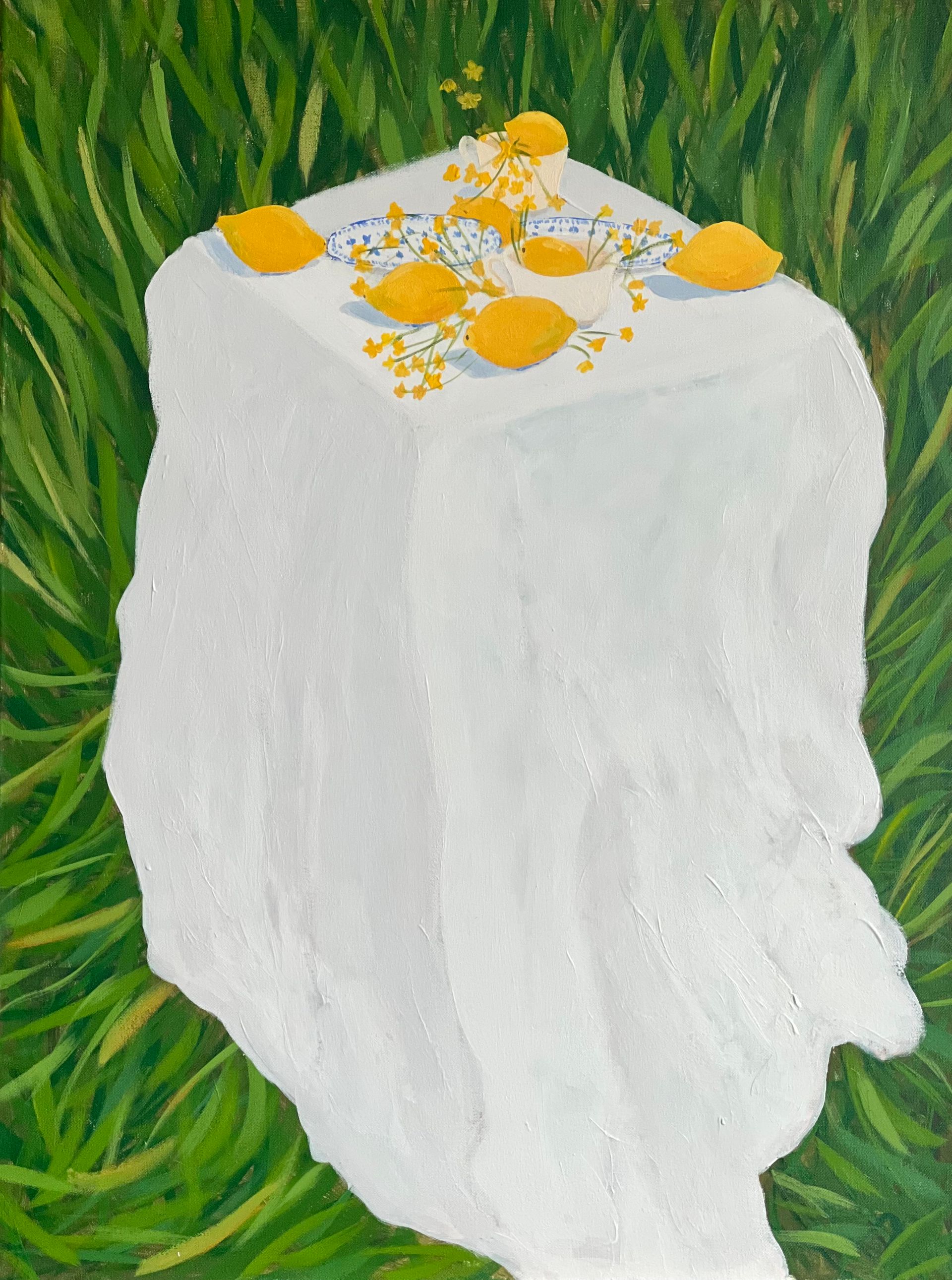 Юлия Шабанова (Картина, живопись - 
                  60 x 80 см) У озера