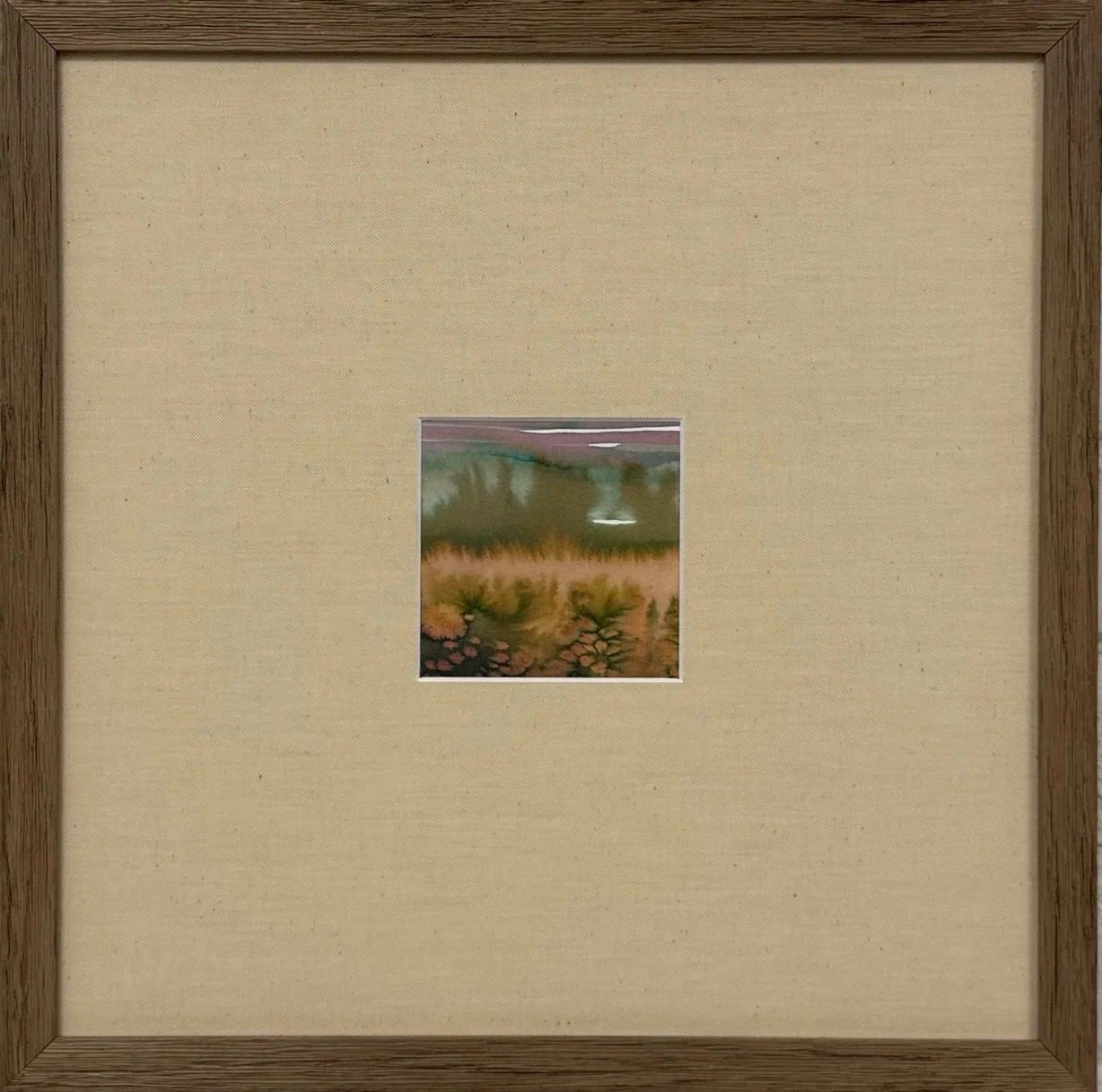 Анастасия Попова (Авторская графика - 
                  40 x 40 см) Тихое утро II