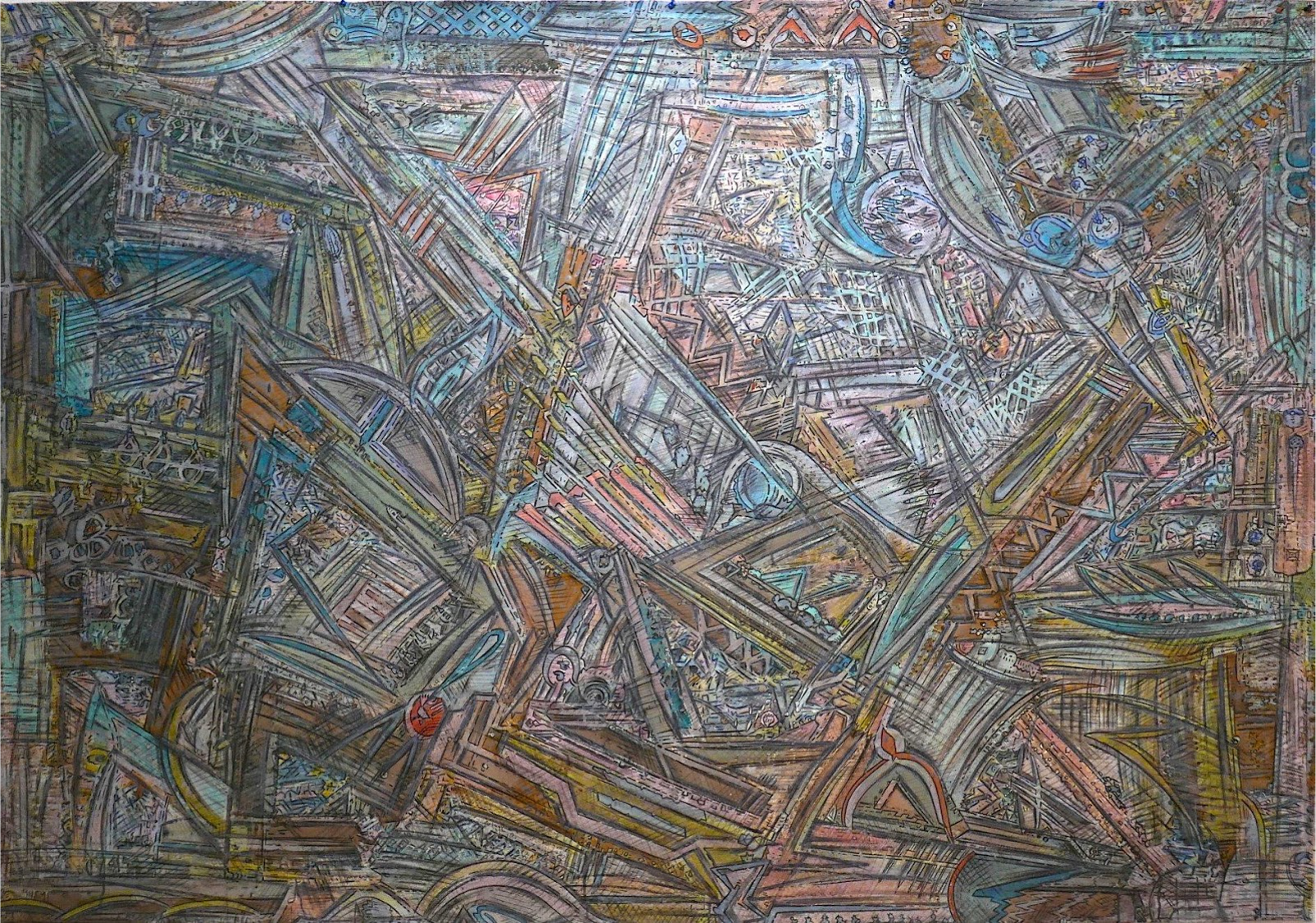 Виталий Копачев (Картина, живопись - 
                  200 x 150 см) Lost cause