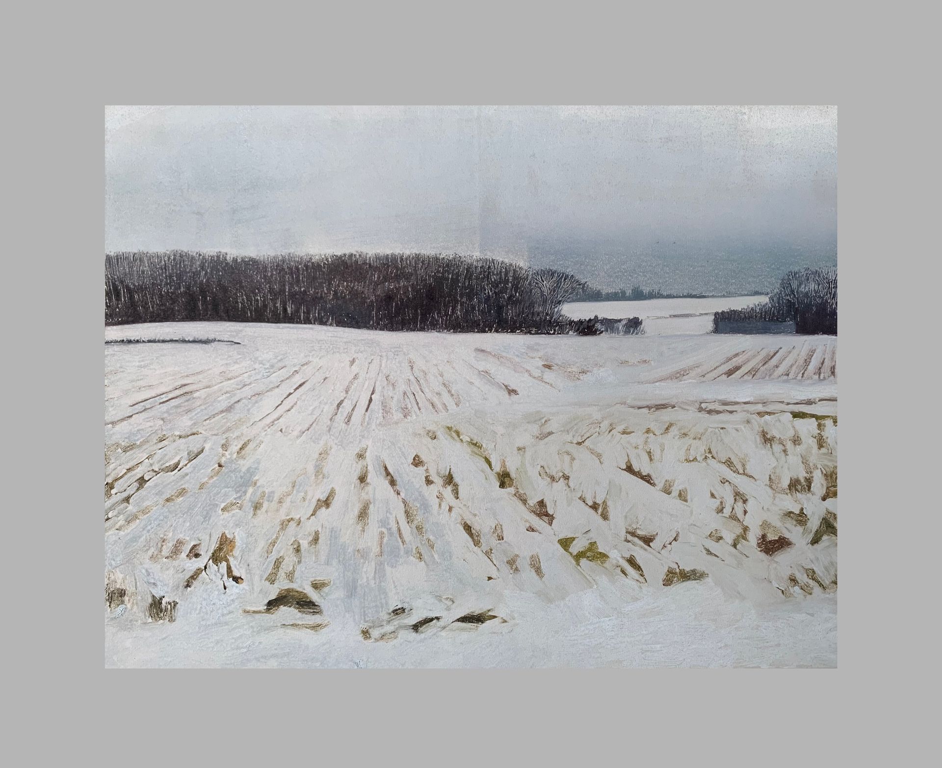 Мария Стадник (Графика печатная - 
                  54 x 46 см) Winter