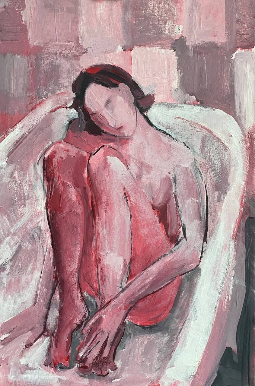 Владислава Лобода (Картина, живопись - 
                  40 x 60 см) Найди меня