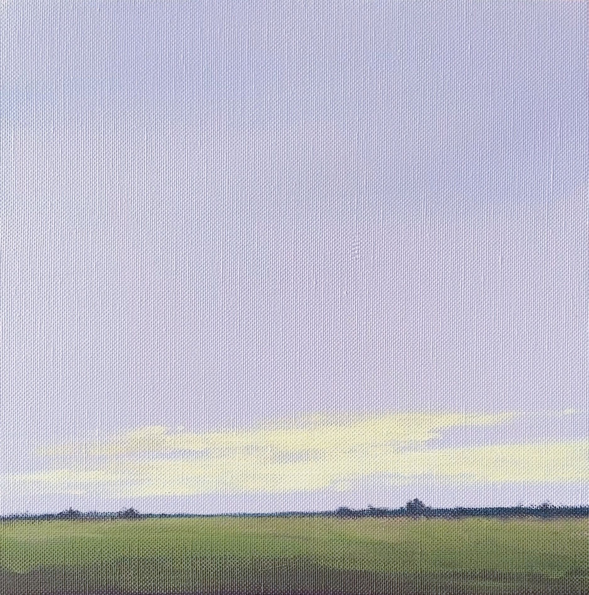 Александра Савина (Картина, живопись - 
                  40 x 40 см) Вечерний горизонт II