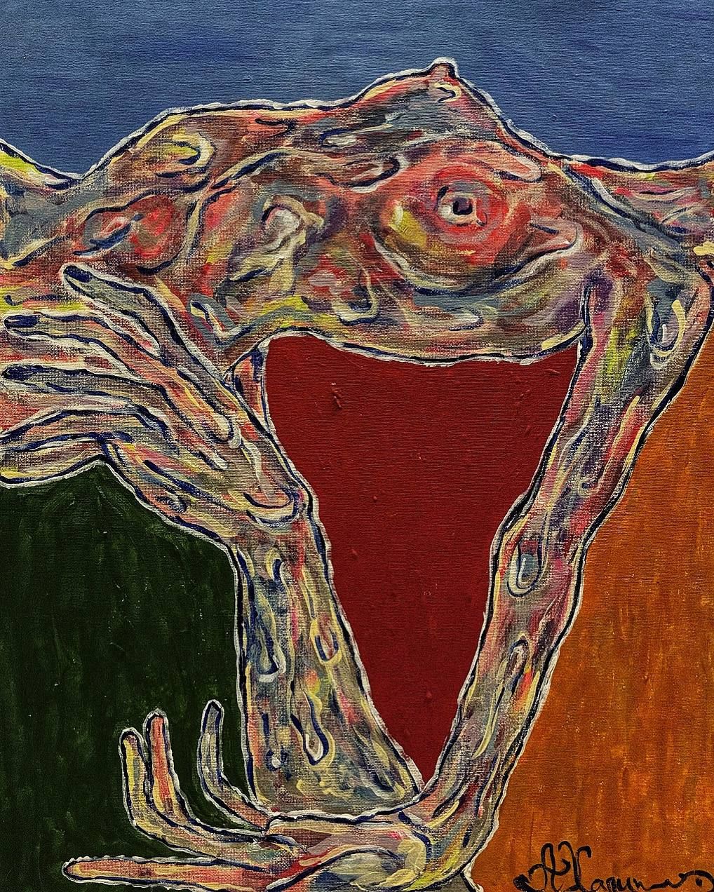 Александра Халипская (Картина, живопись - 
                  40 x 50 см) За-висеть