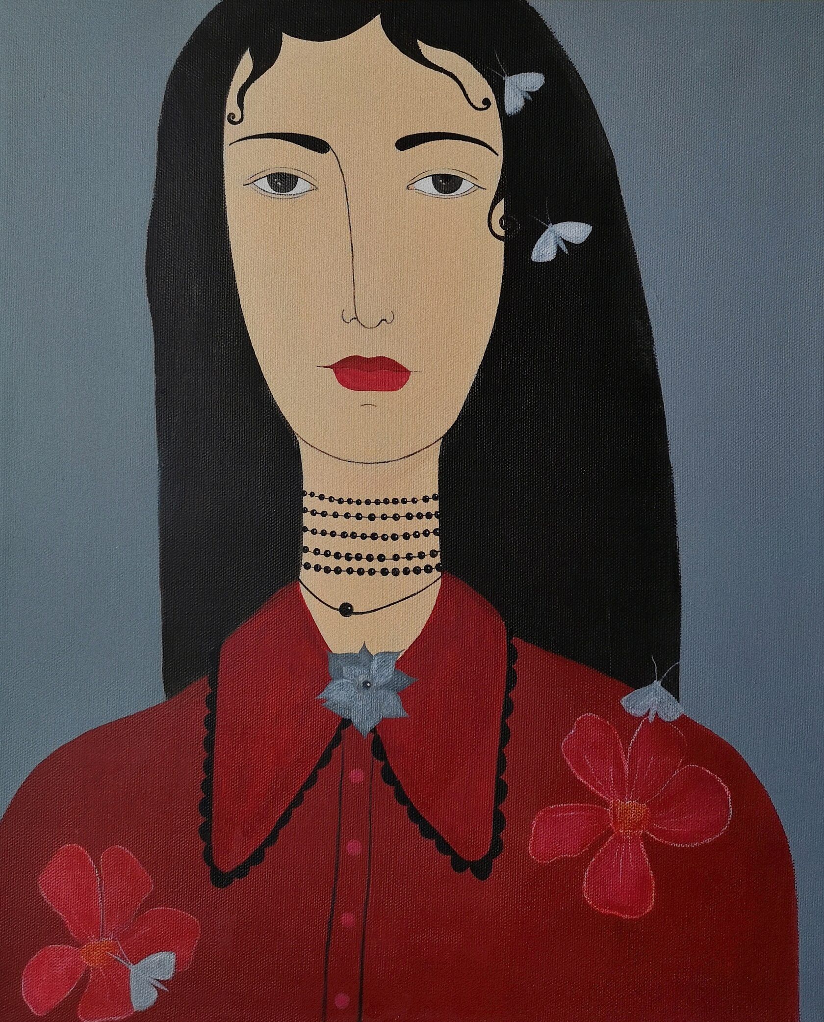 Ирина Яковлева (Картина, живопись - 
                  39 x 48 см) Мотыльки