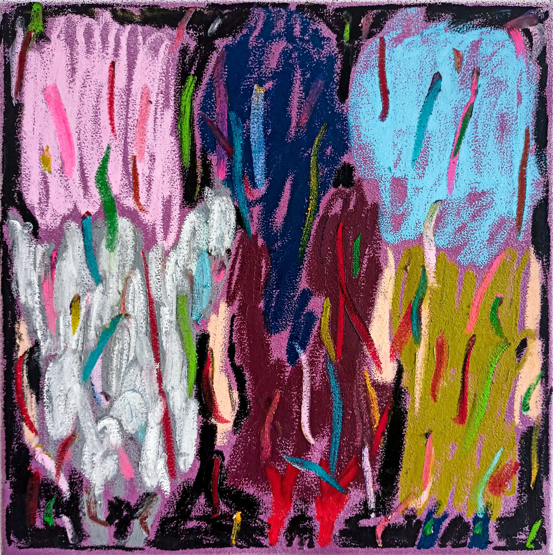 Дарья Растунина (Картина, живопись - 
                  30 x 30 см) Без названия