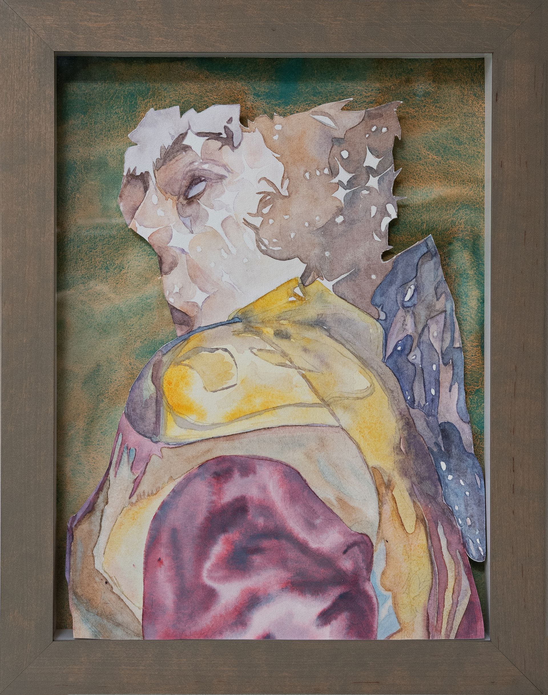 Саша Пучкова (Картина, живопись - 
                  35 x 45 см) Звездный странник