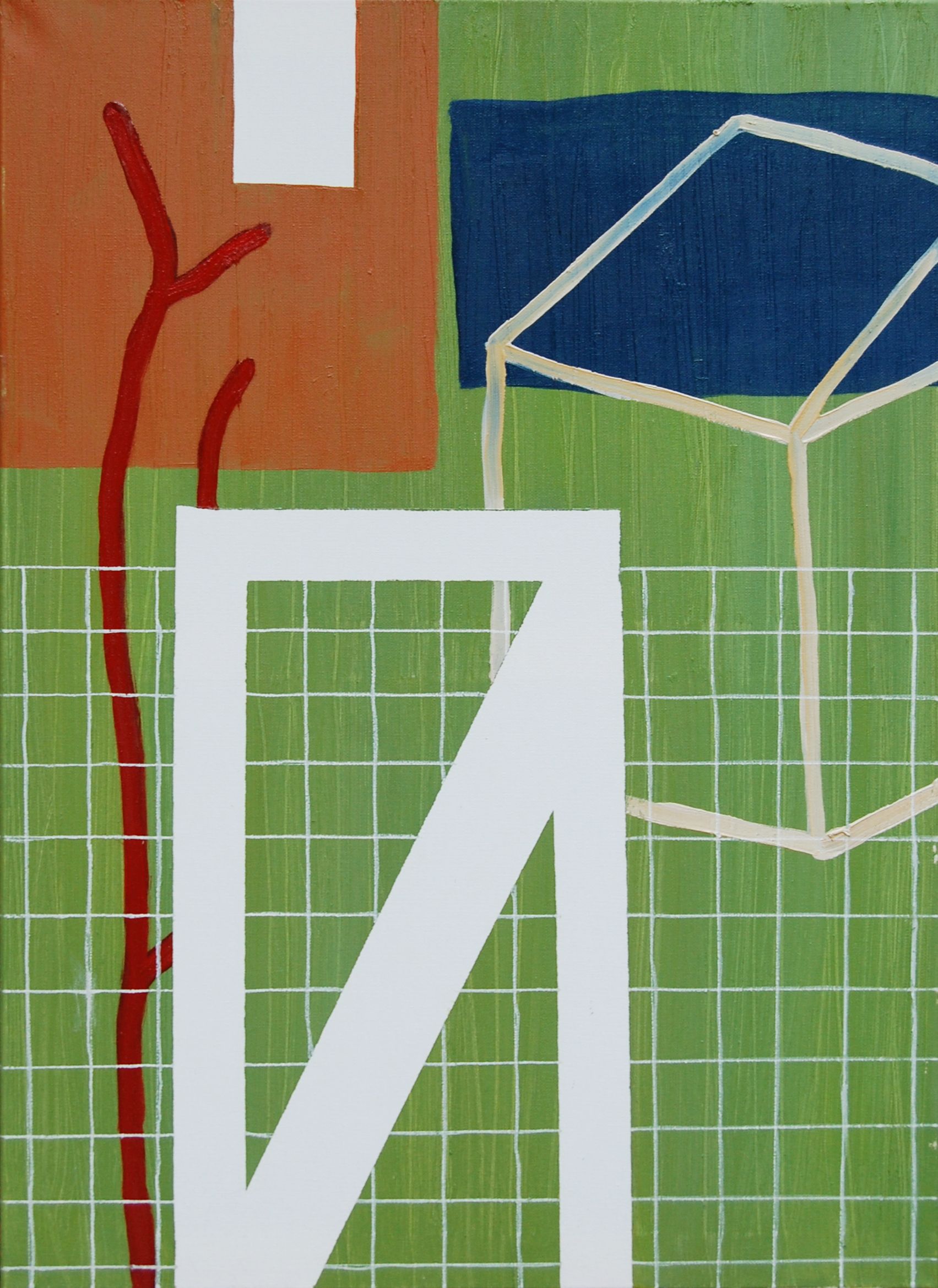 Анна Мельниченко (Картина, живопись - 
                  50 x 70 см) Зелёный сад