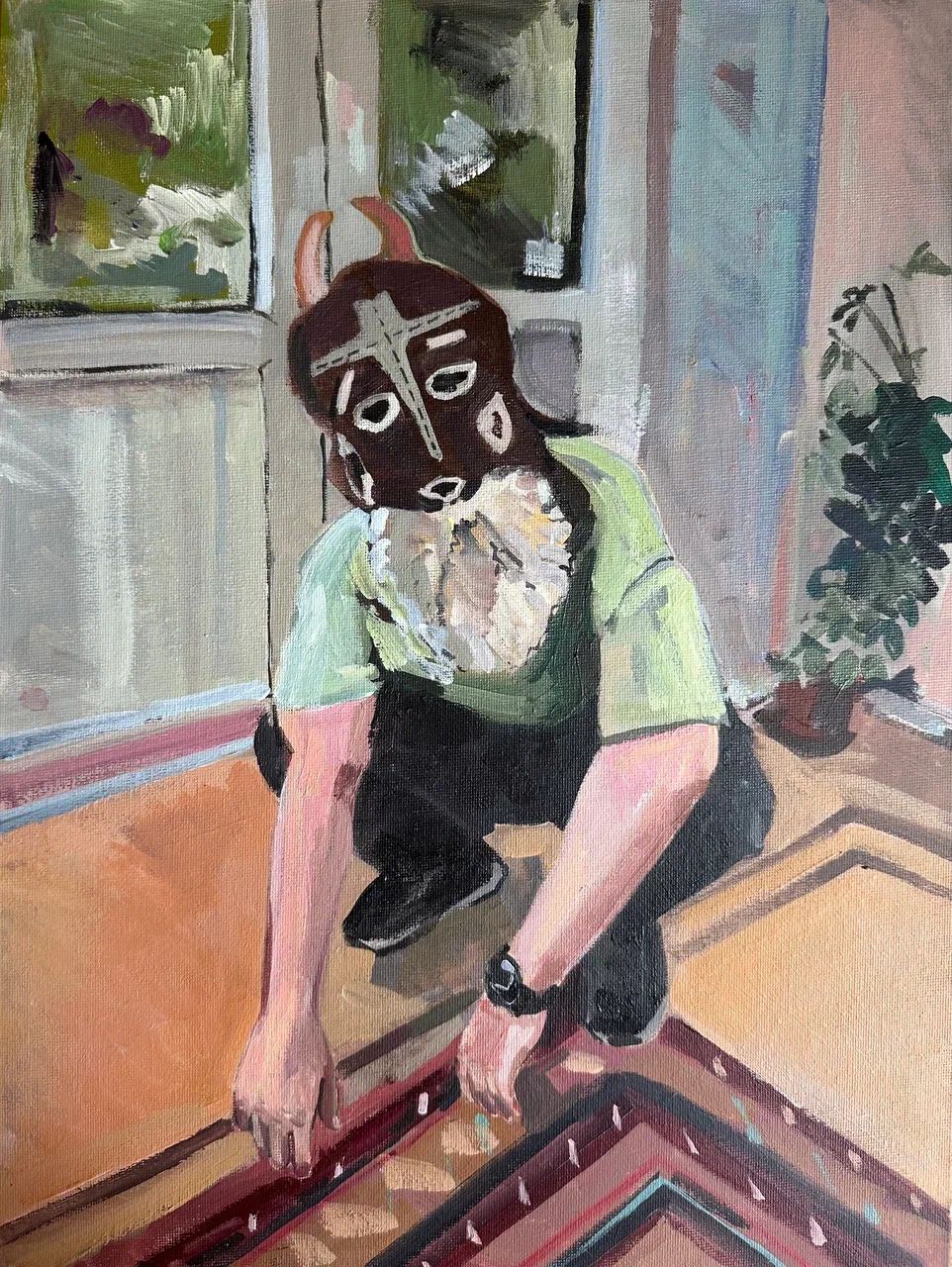 Мадина Беликова (Авторская графика - 
                  30 x 40 см) №1
