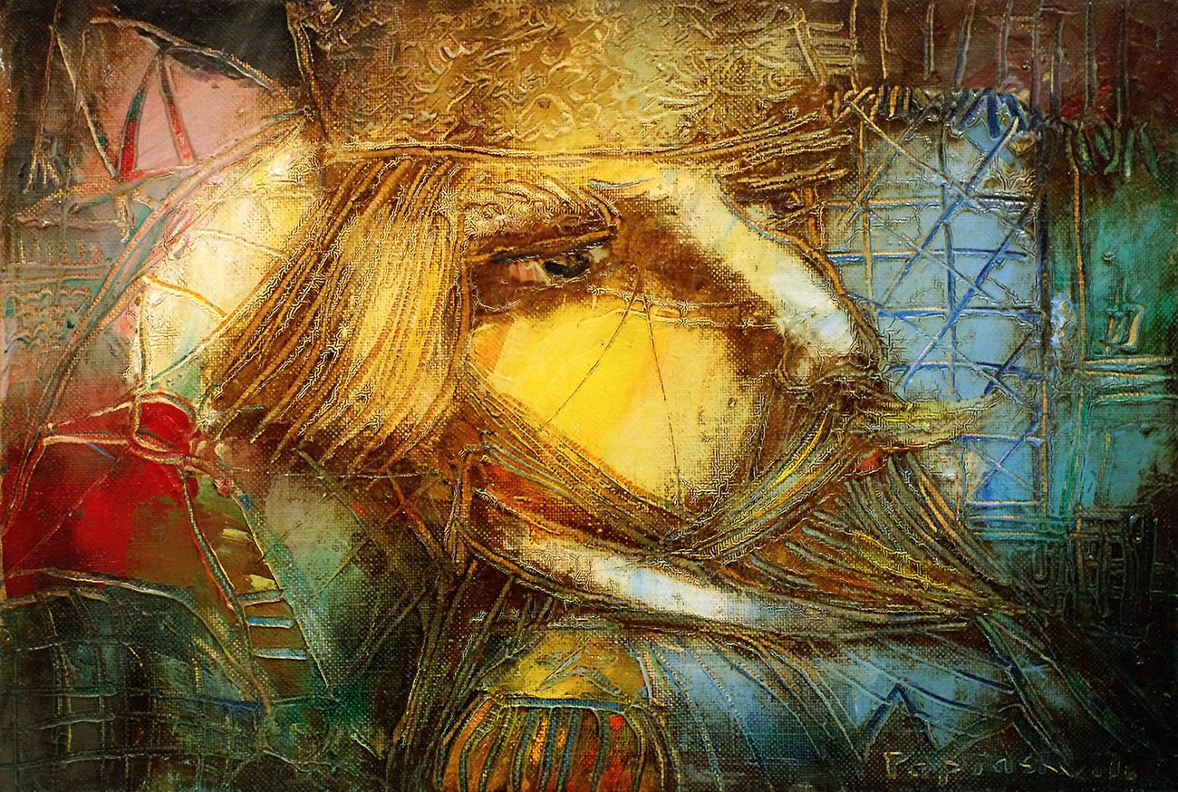 Темури Папиашвили (Картина, живопись - 
                  60 x 40 см) Без названия