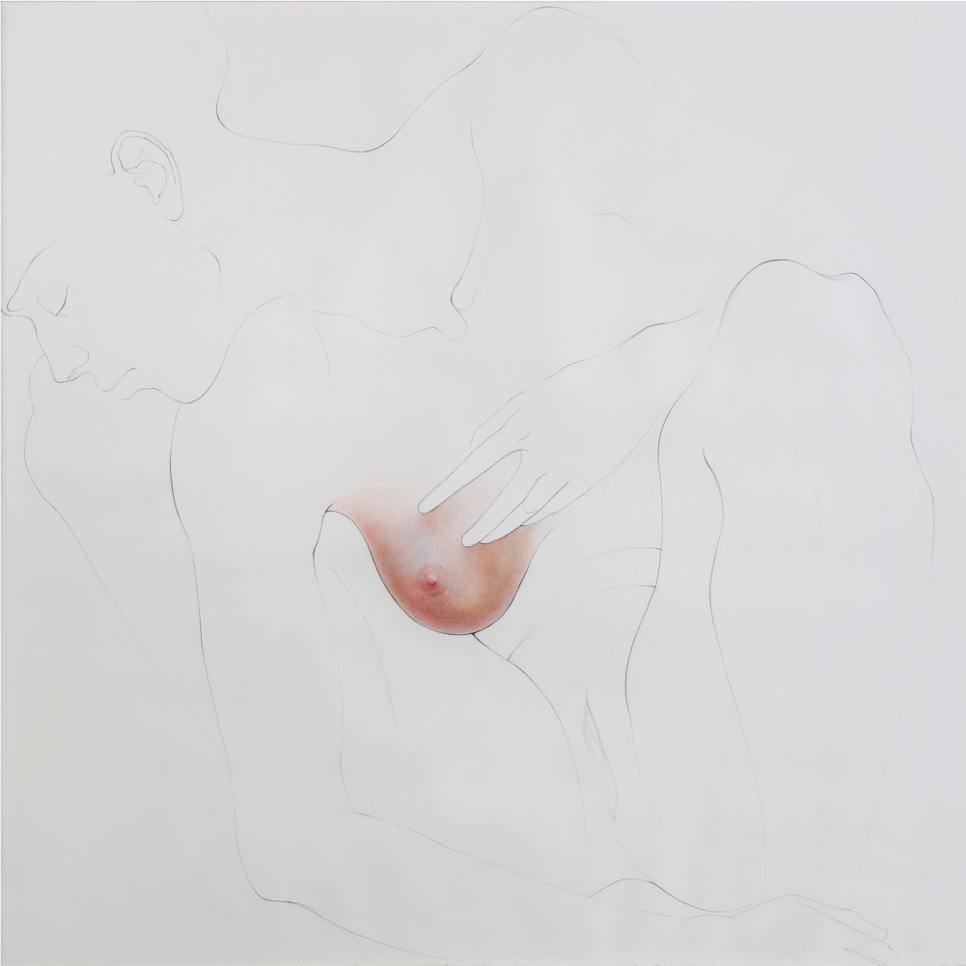 Джемма Саттар (Авторская графика - 
                  100 x 100 см) Rodin