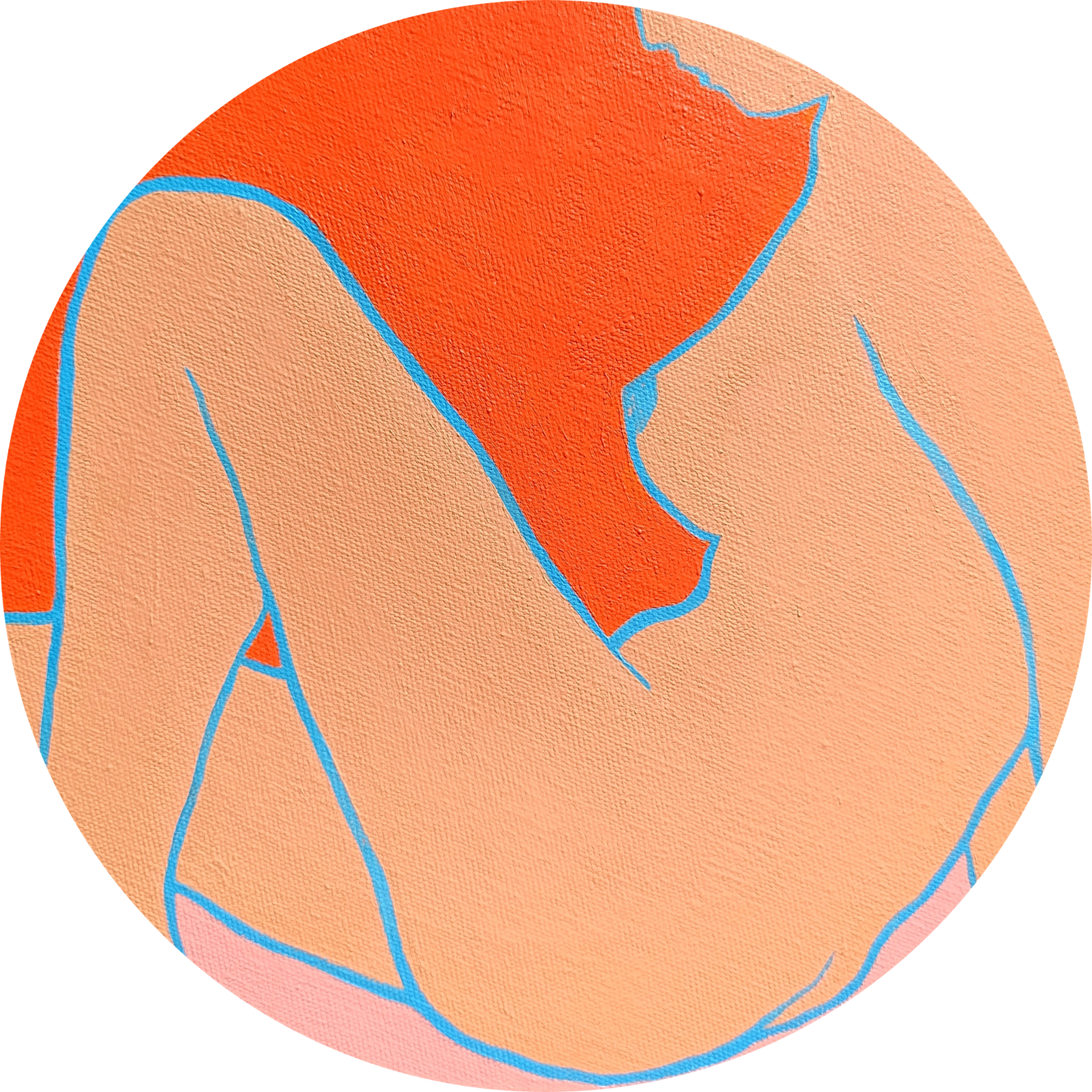 Дарья Петухова (Картина, живопись - 
                  30 x 30 см) Натурщица