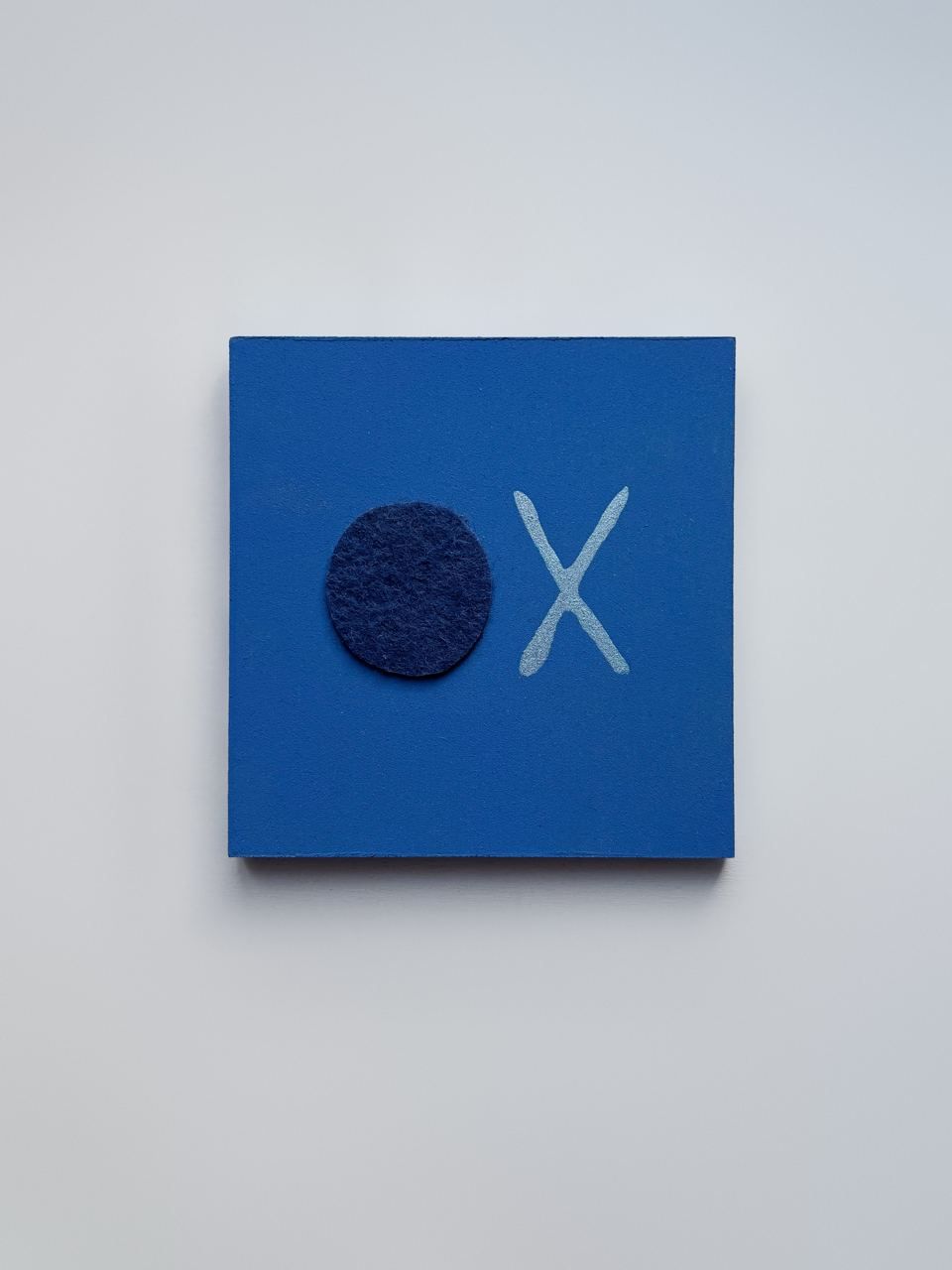 Маша Иванова (Коллаж / ассамбляж - 
                  10 x 10 см) ОХ (из серии "О")