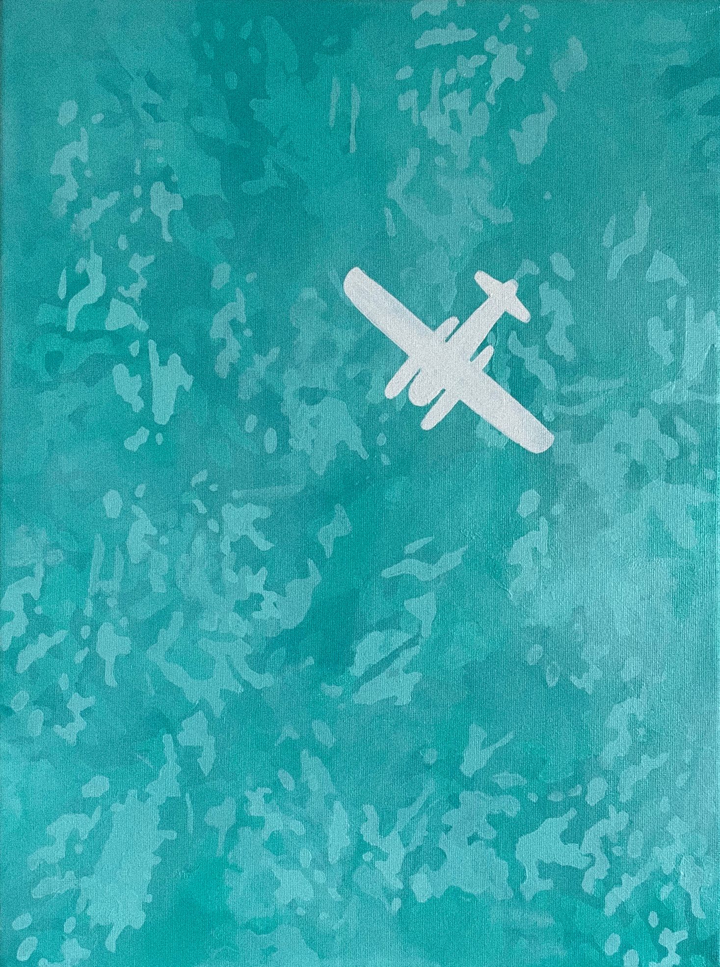 Виктория Никулочкина (Картина, живопись - 
                  30 x 40 см) Самолет 1