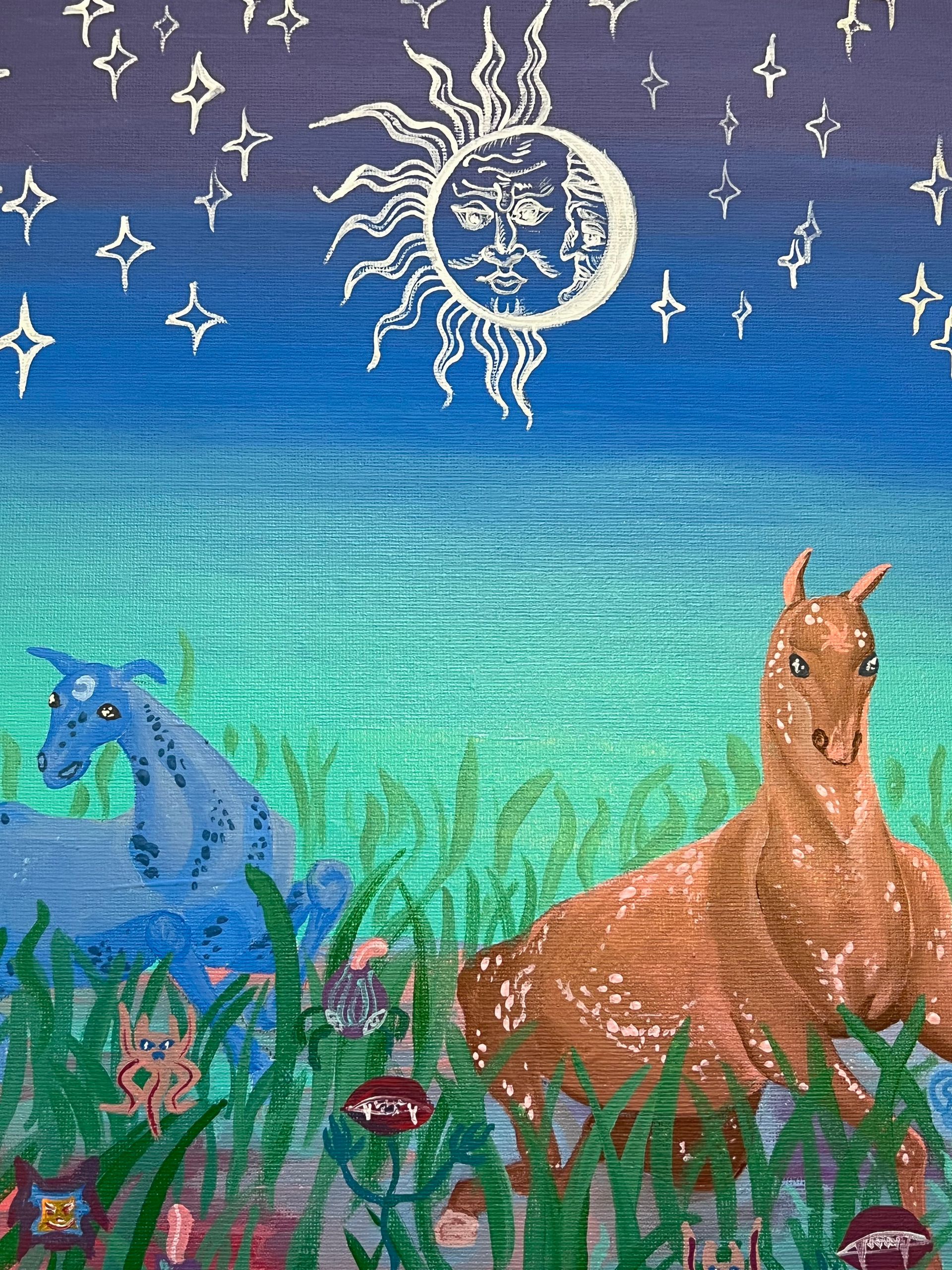 Елизавета Полицина (Авторская графика - 
                  35 x 40 см) Ранний подъем