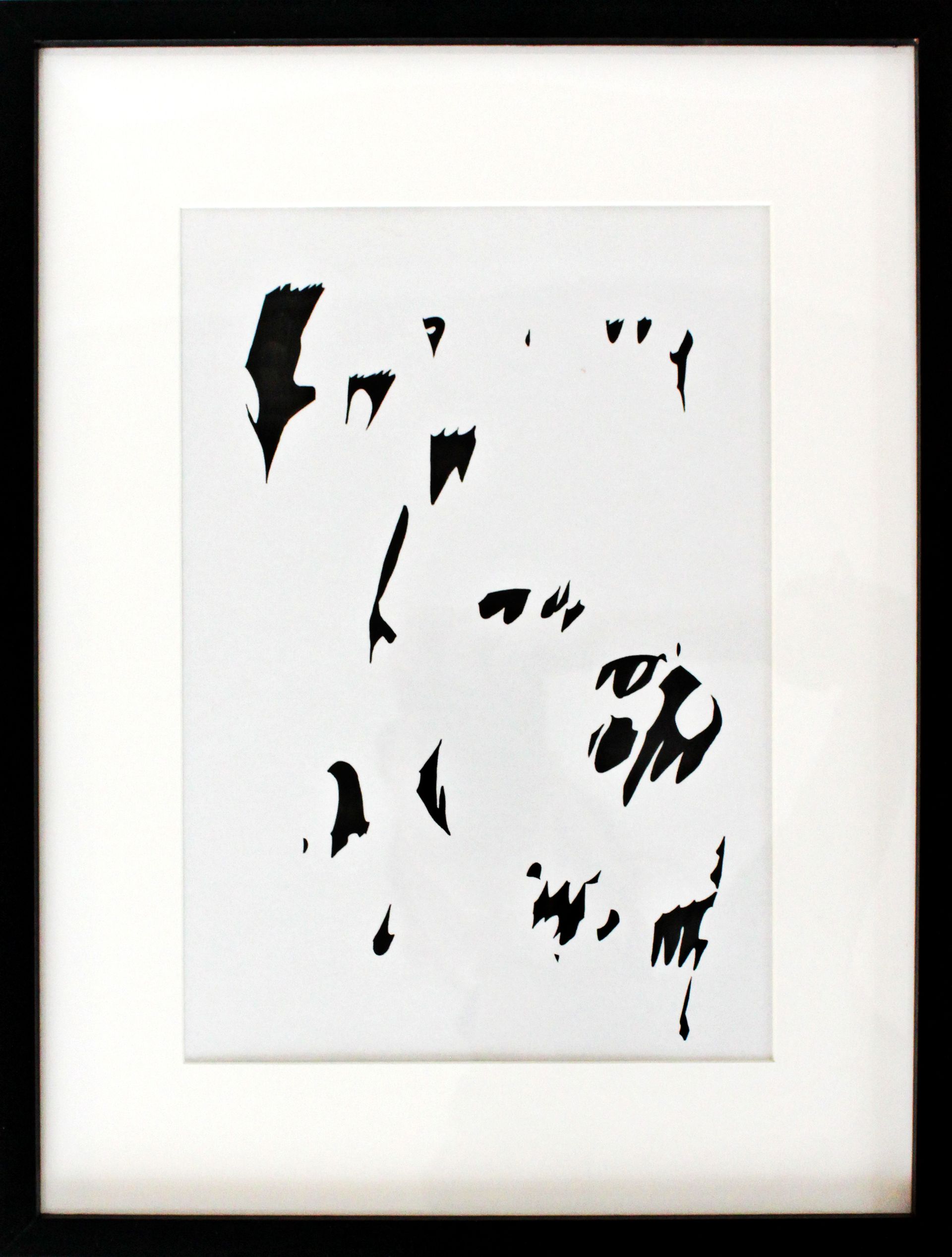 Лидия Жудро (Авторская графика - 
                  30 x 40 см) Из серии "Попытки компромисса"