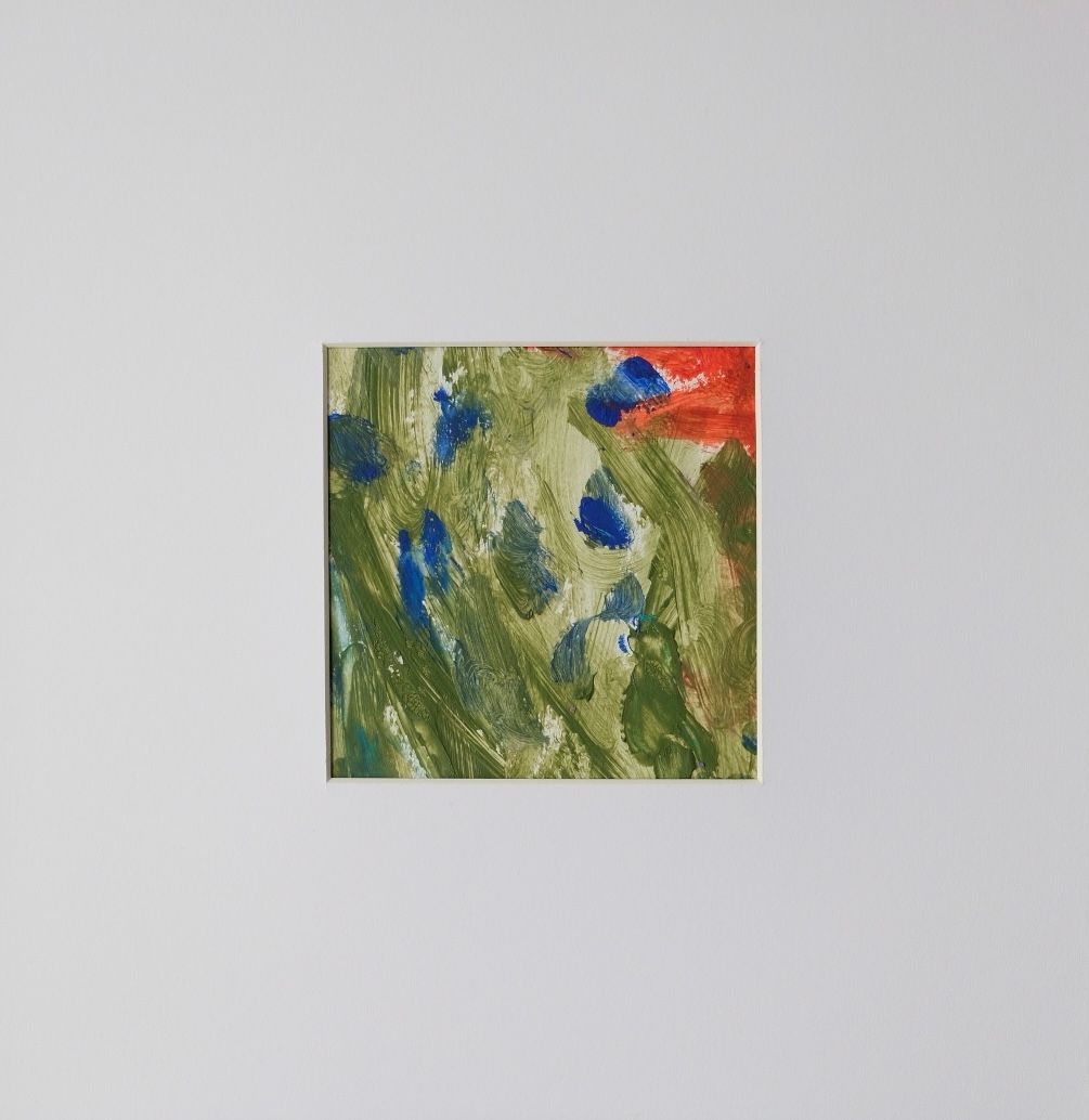Алина Магомедова (Авторская графика - 
                  30 x 30 см) Весна. Флористика